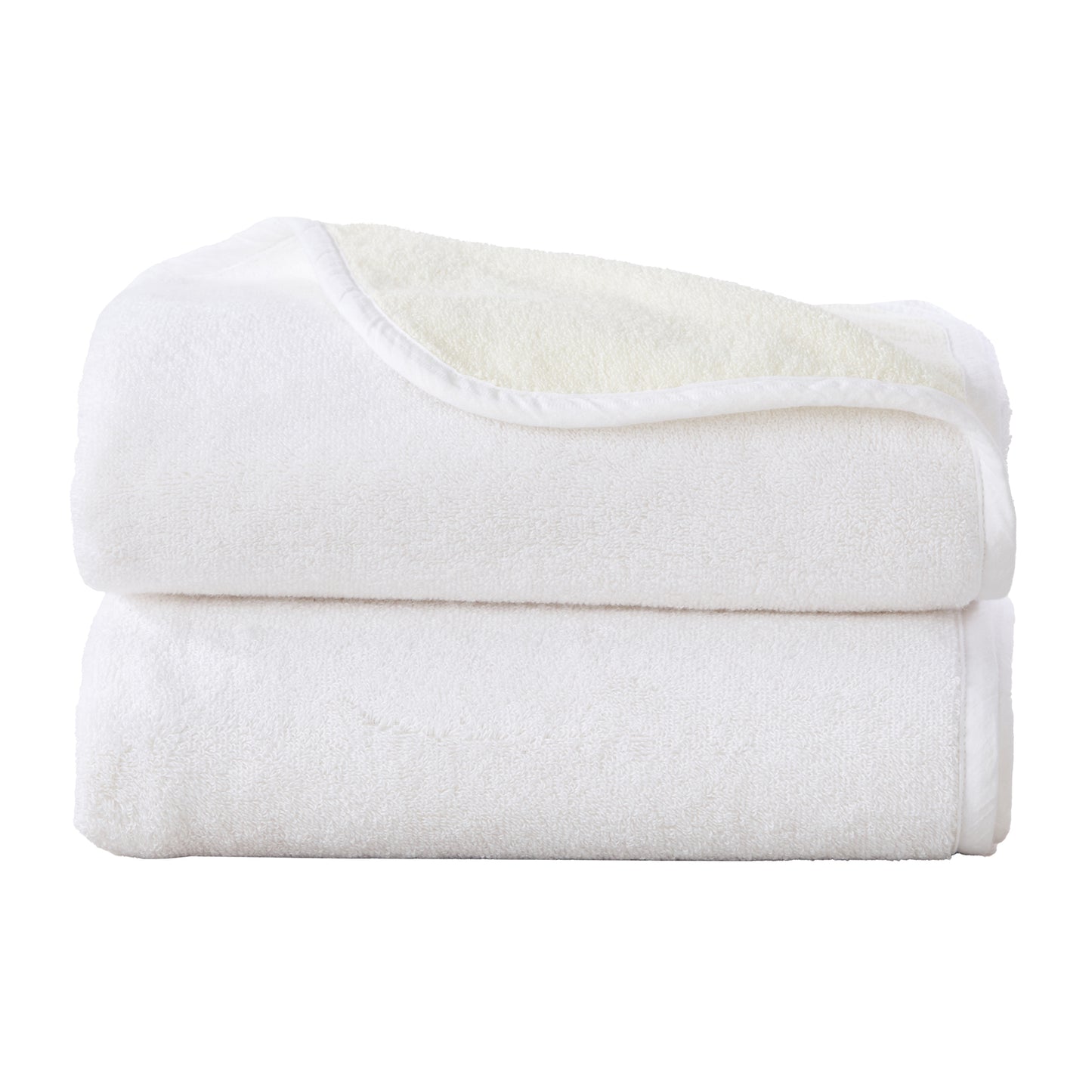 2 Pack Two-Toned Bath Towel - Vanessa Collection