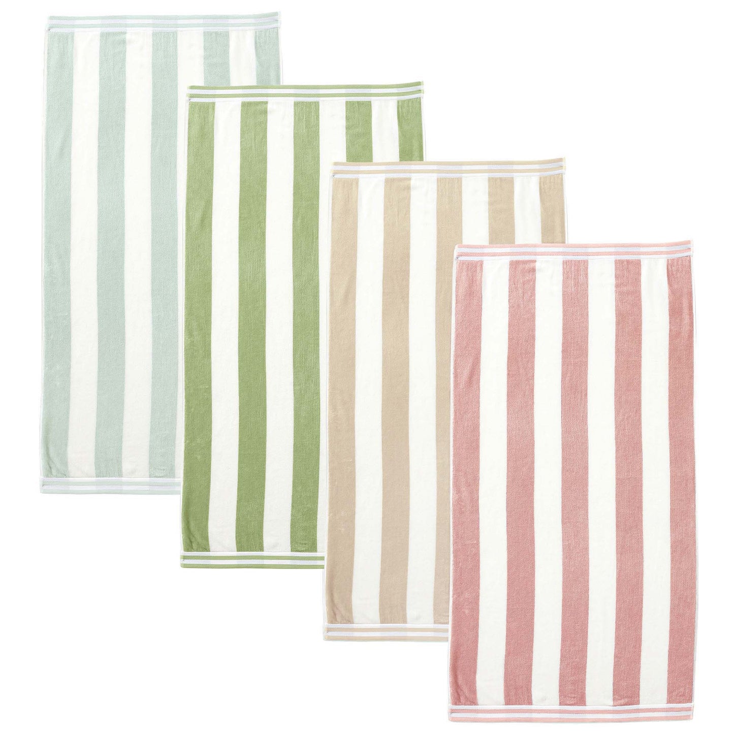 Striped Cabana Beach Towel - Edgartown Collection