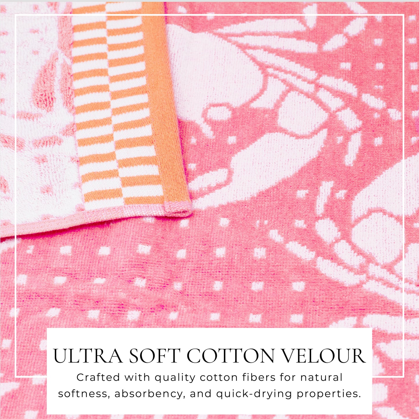 Cotton Velour Beach Towel - Maui Collection