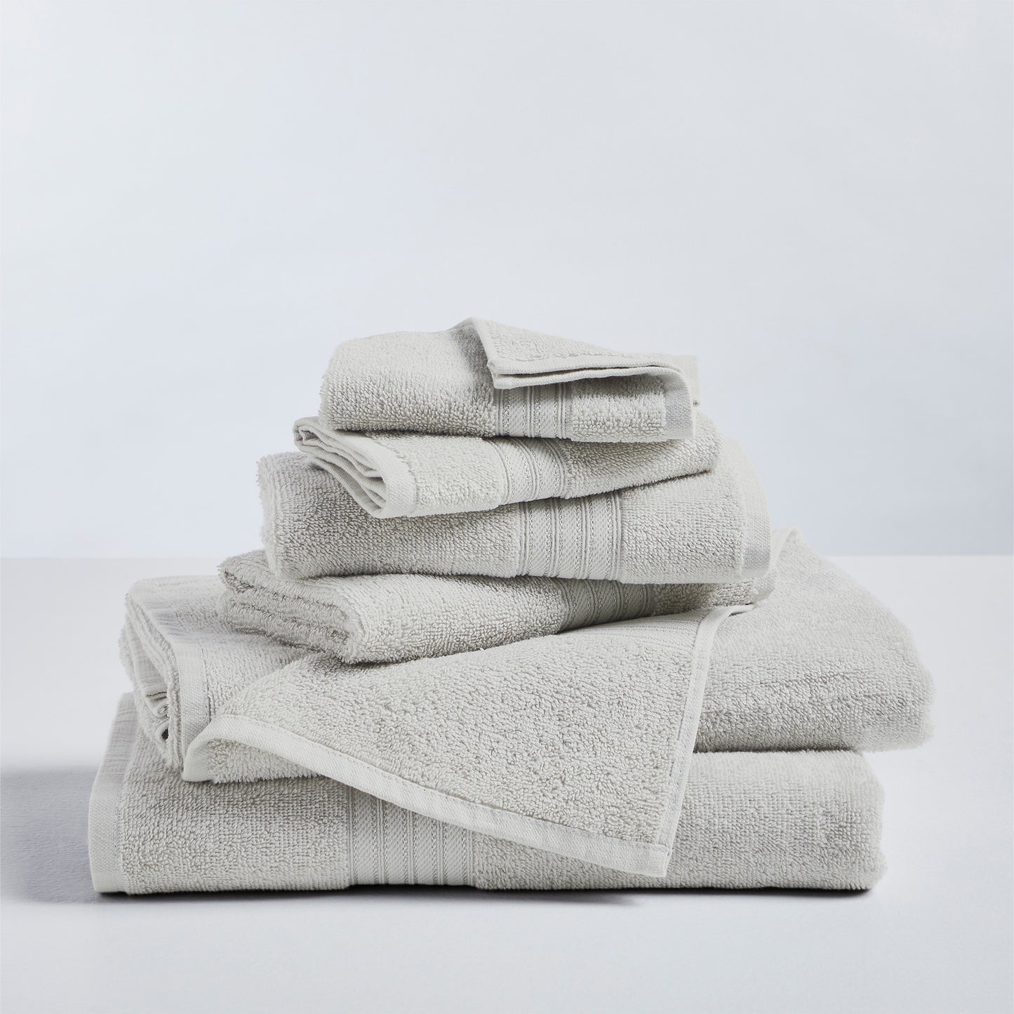 6-Piece Cotton Bath Towel Set - Cooper Collection