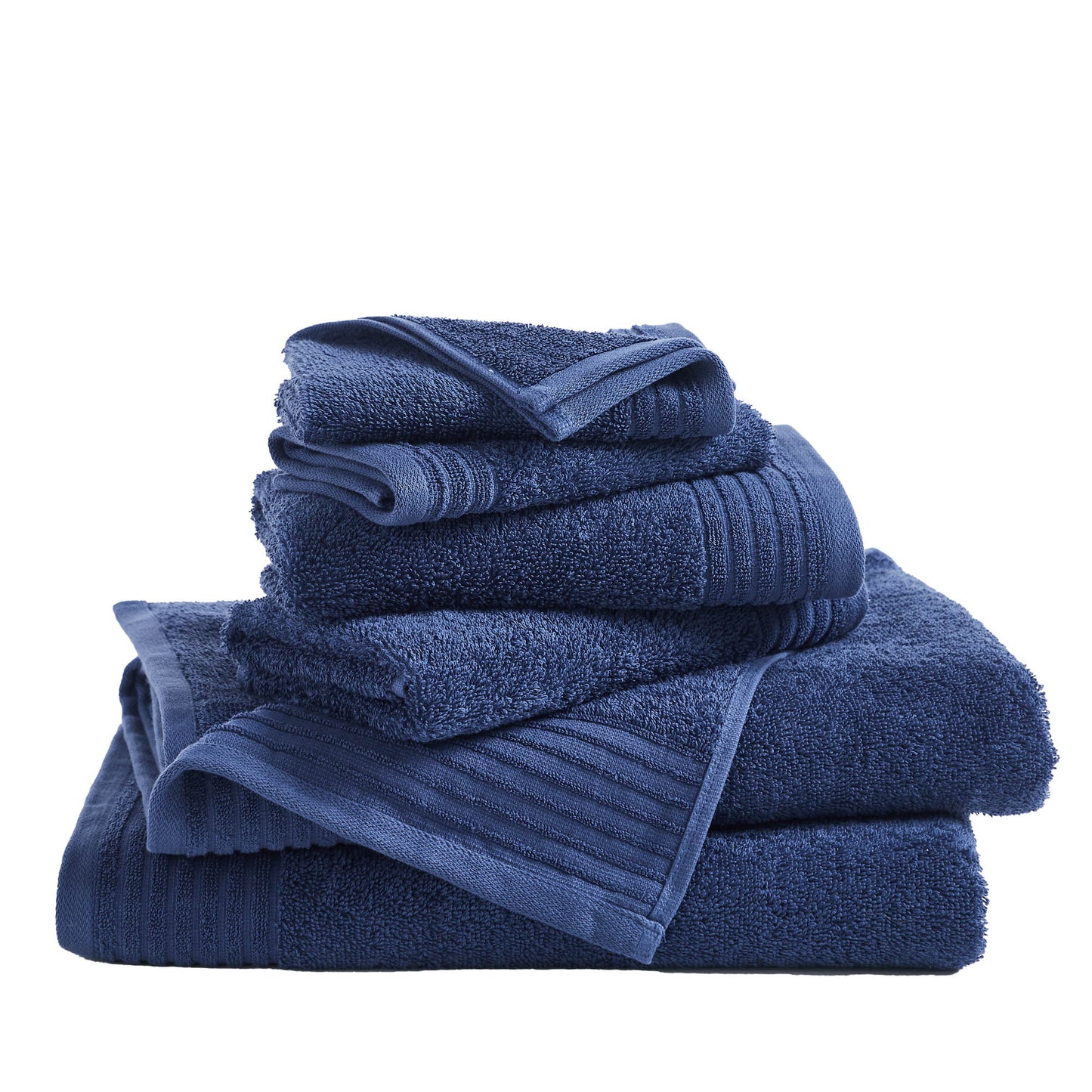 6 Piece Set Cotton Bath Towels - Kasper Collection