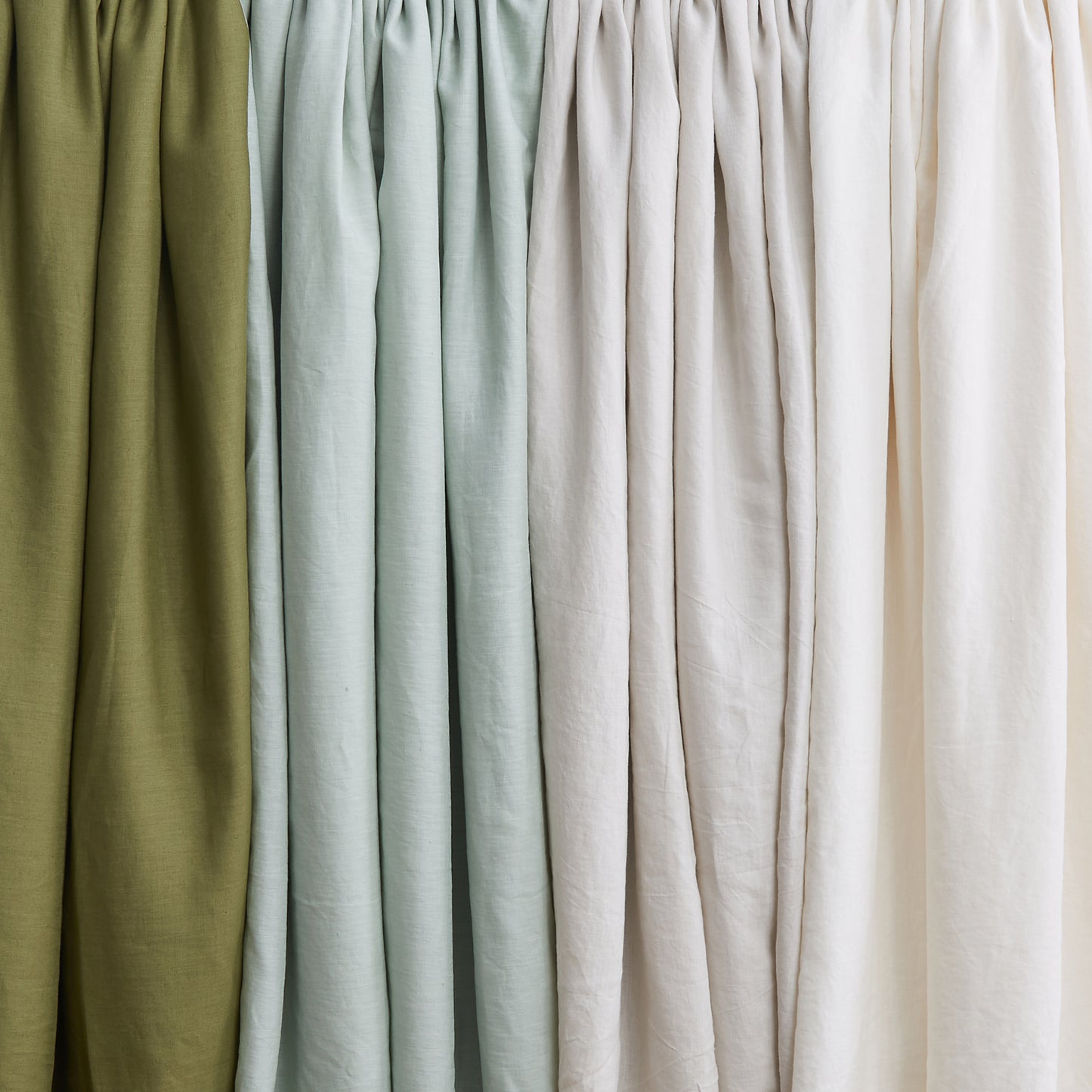100% European Flax Linen Pillowcase Sham Set