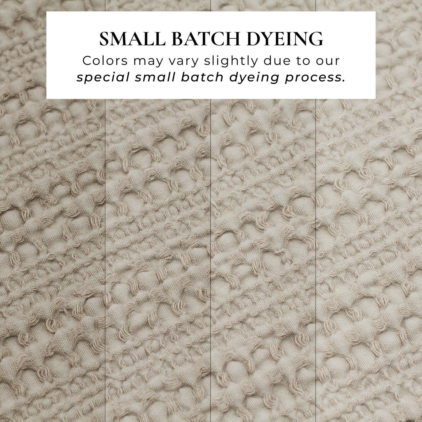 100% Cotton Honeycomb Waffle Textured Duvet Cover with Pillow Shams