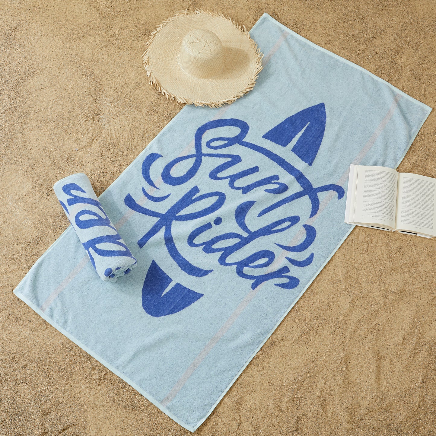 2 Pack Vibrant Beach Towels - Boca Collection