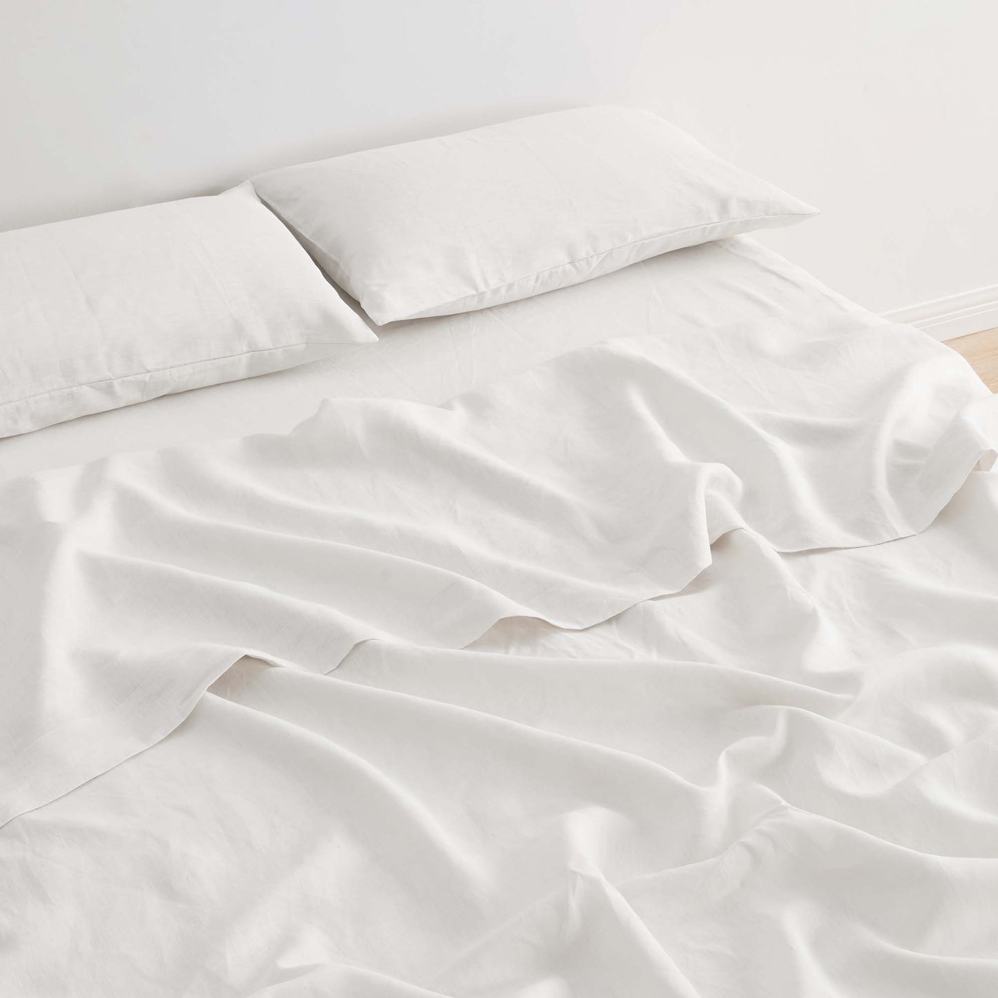 100% European Flax Linen Pillowcase Set