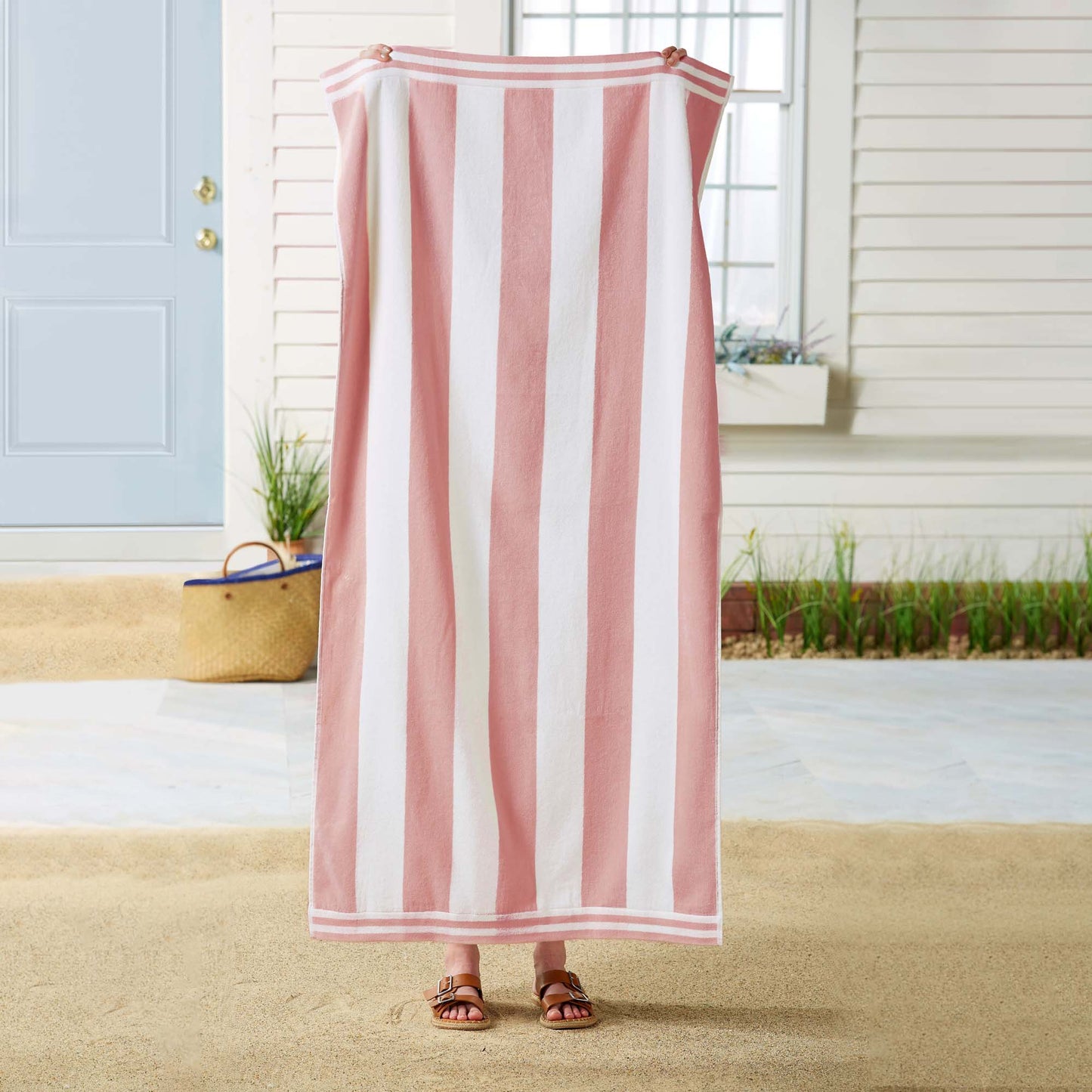 Striped Cabana Beach Towel - Edgartown Collection