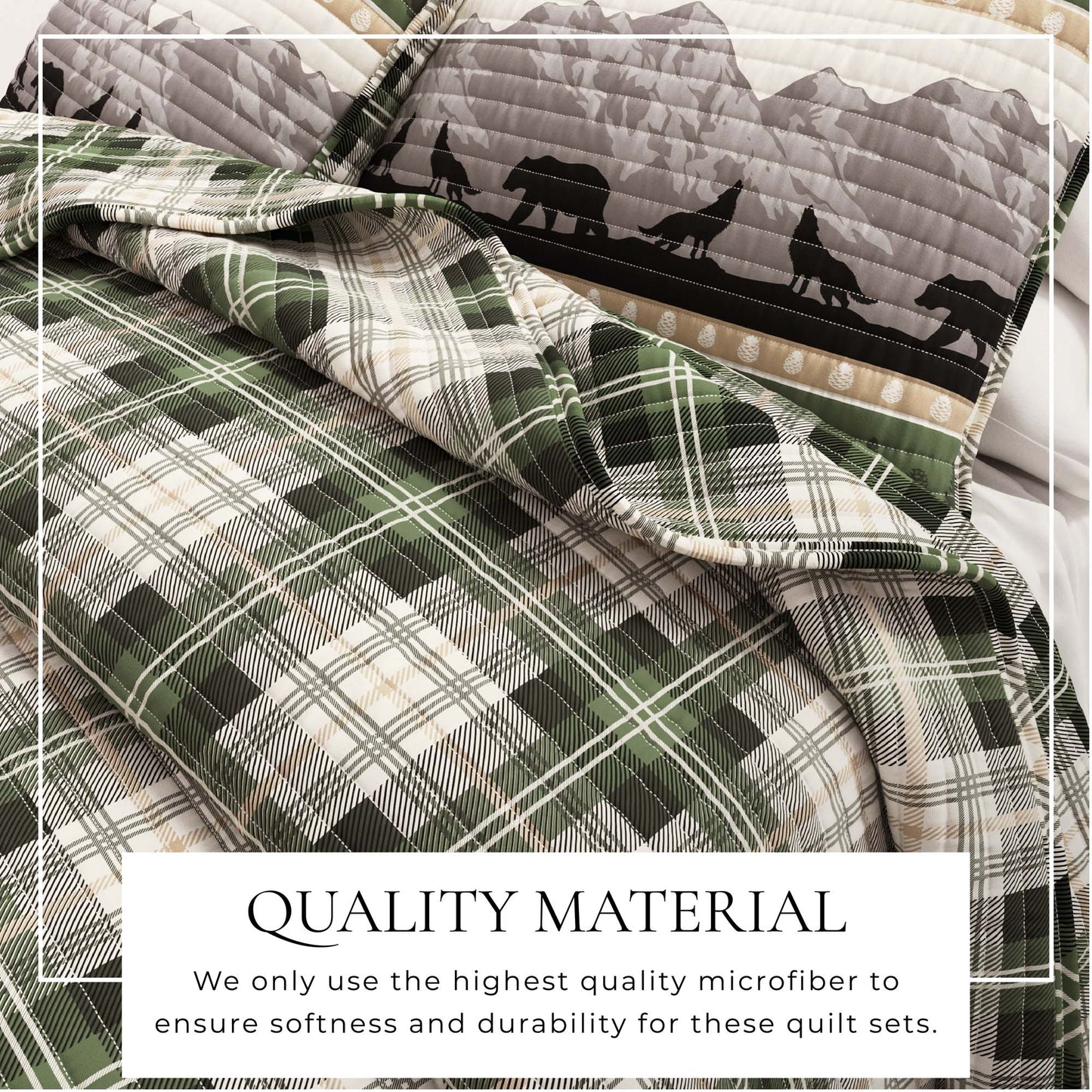 3-Piece Lodge Quilt - Salt Creek Collection