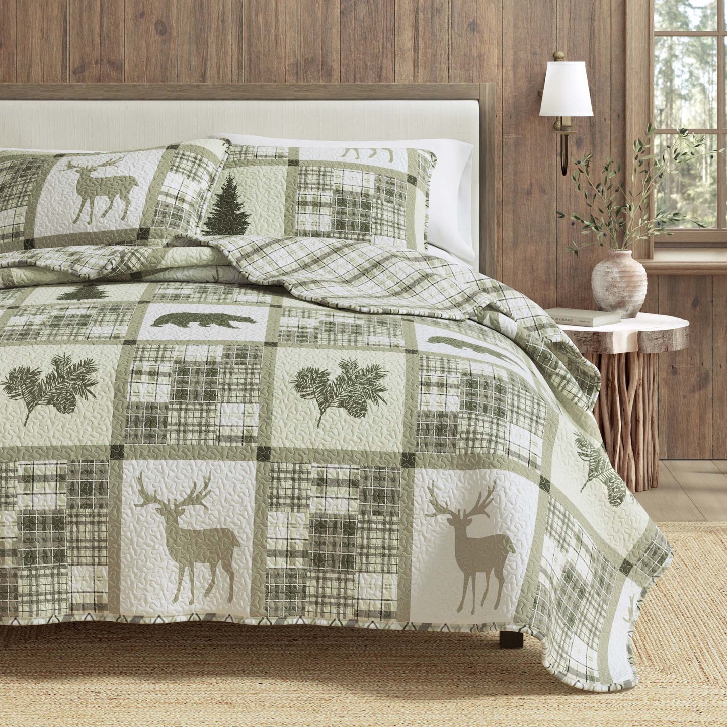 3-Piece Lodge Quilt - Stonehurst Collection