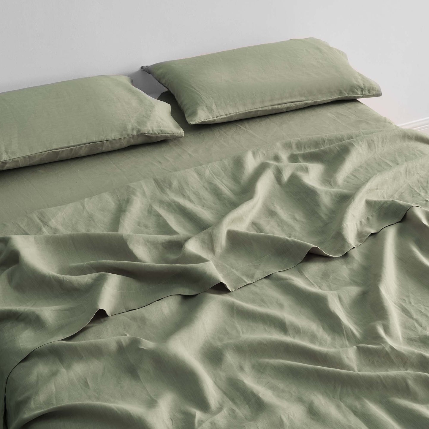 100% European Flax Linen Pillowcase Set