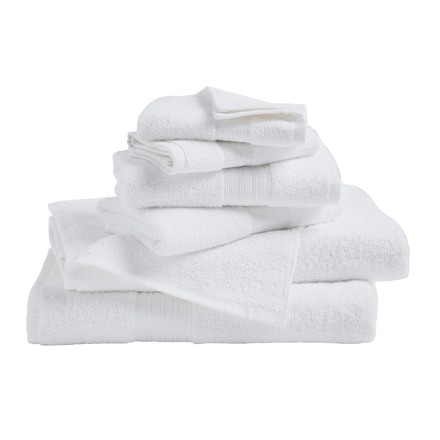 6-Piece Cotton Bath Towel Set - Cooper Collection