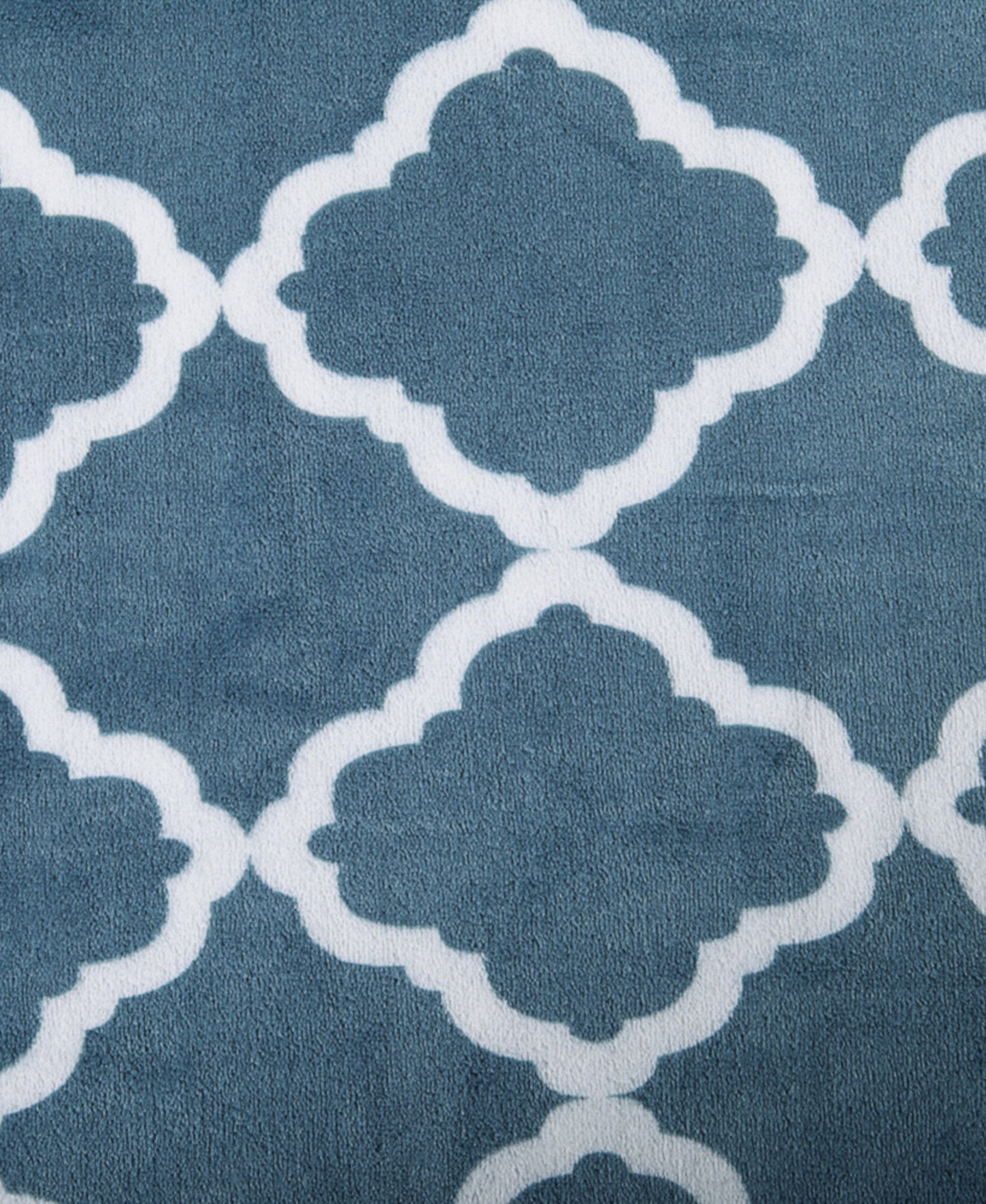 4-Piece Printed Plush Sheet - Velvet Luxe-Lattice Collection