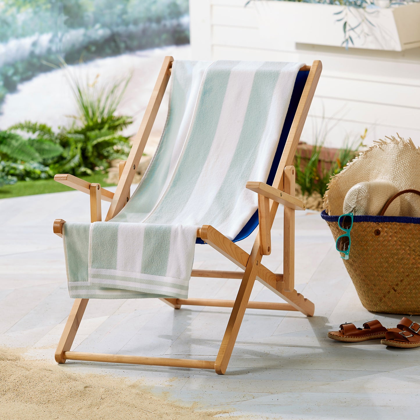 Striped Cabana Beach Towel - Edgartown Collection
