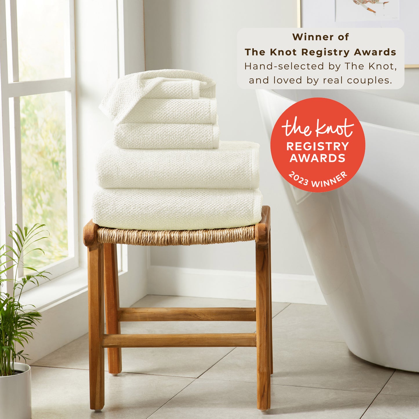 Cotton Textured Bath Towel Set - Acacia Collection