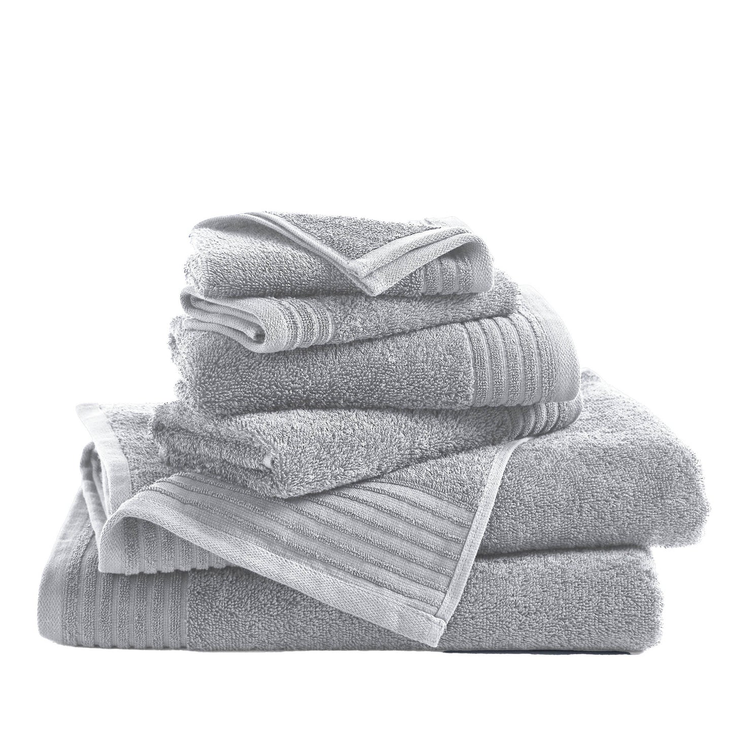 6 Piece Set Cotton Bath Towels - Kasper Collection