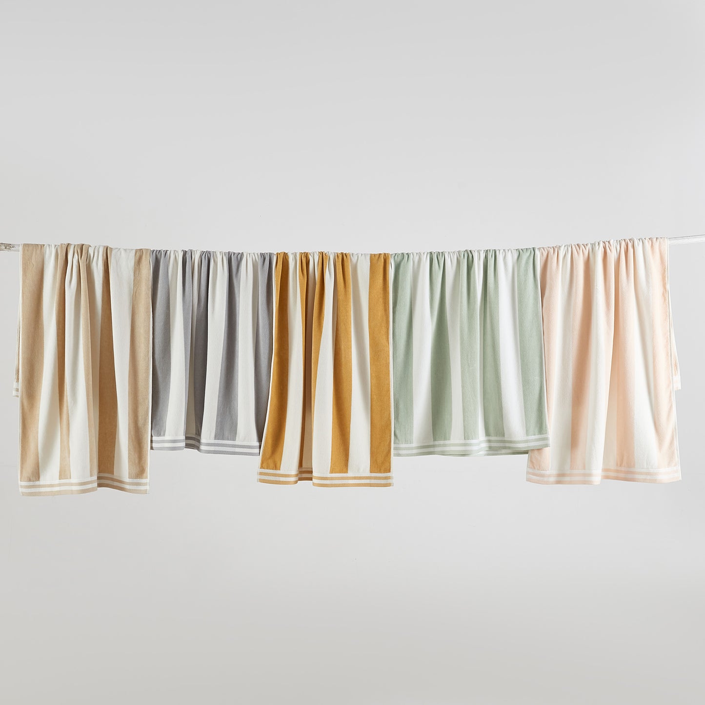 Striped Cabana Beach Towel - Edgartown Collection