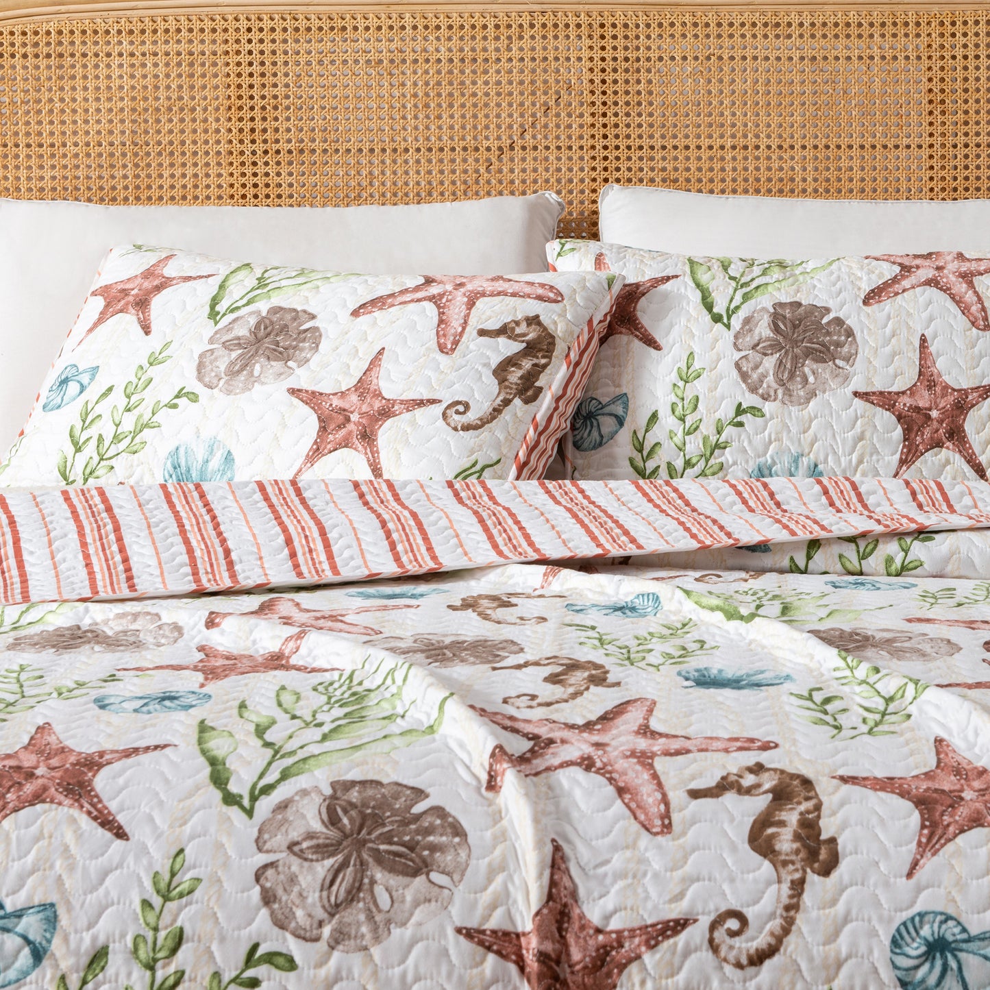 Castaway Coastal Quilt Set