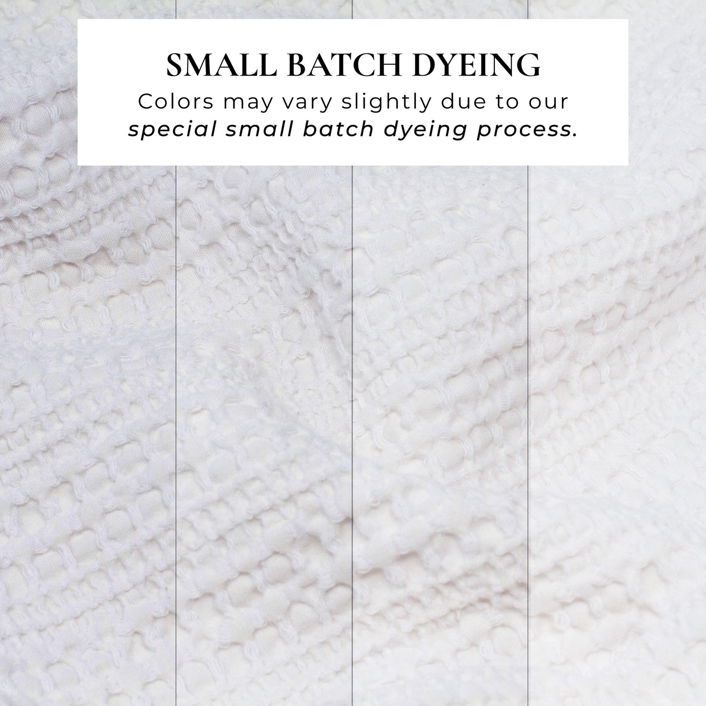 100% Cotton Honeycomb Waffle Textured Duvet Cover with Pillow Shams