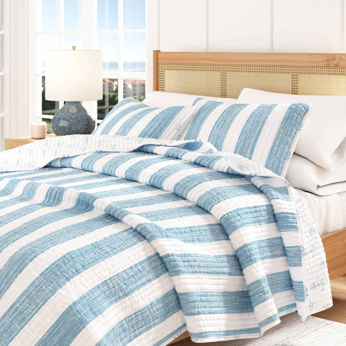 3-Piece Coastal Quilt - Casco Bay Collection