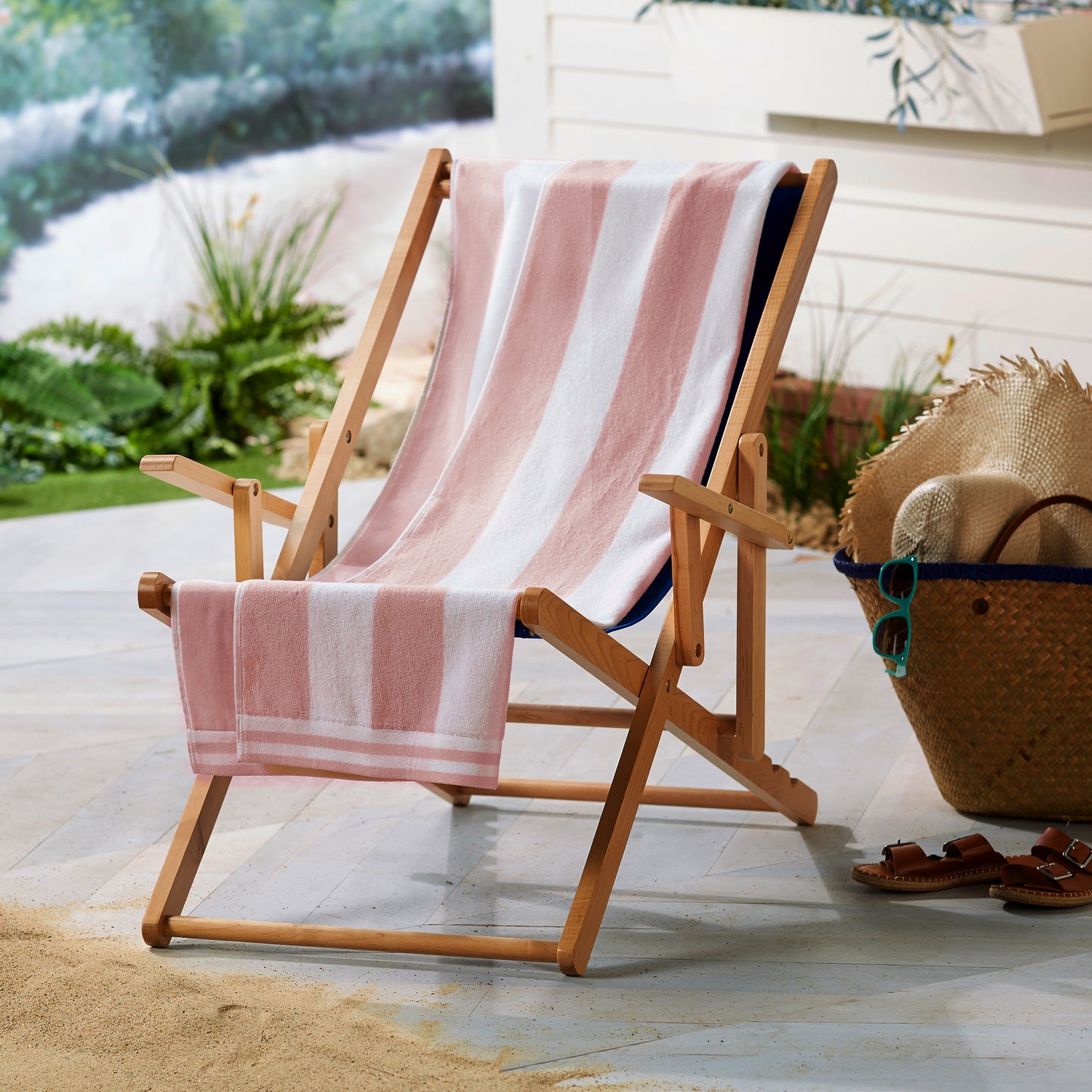 Striped Cabana Beach Towel - Edgartown Collection