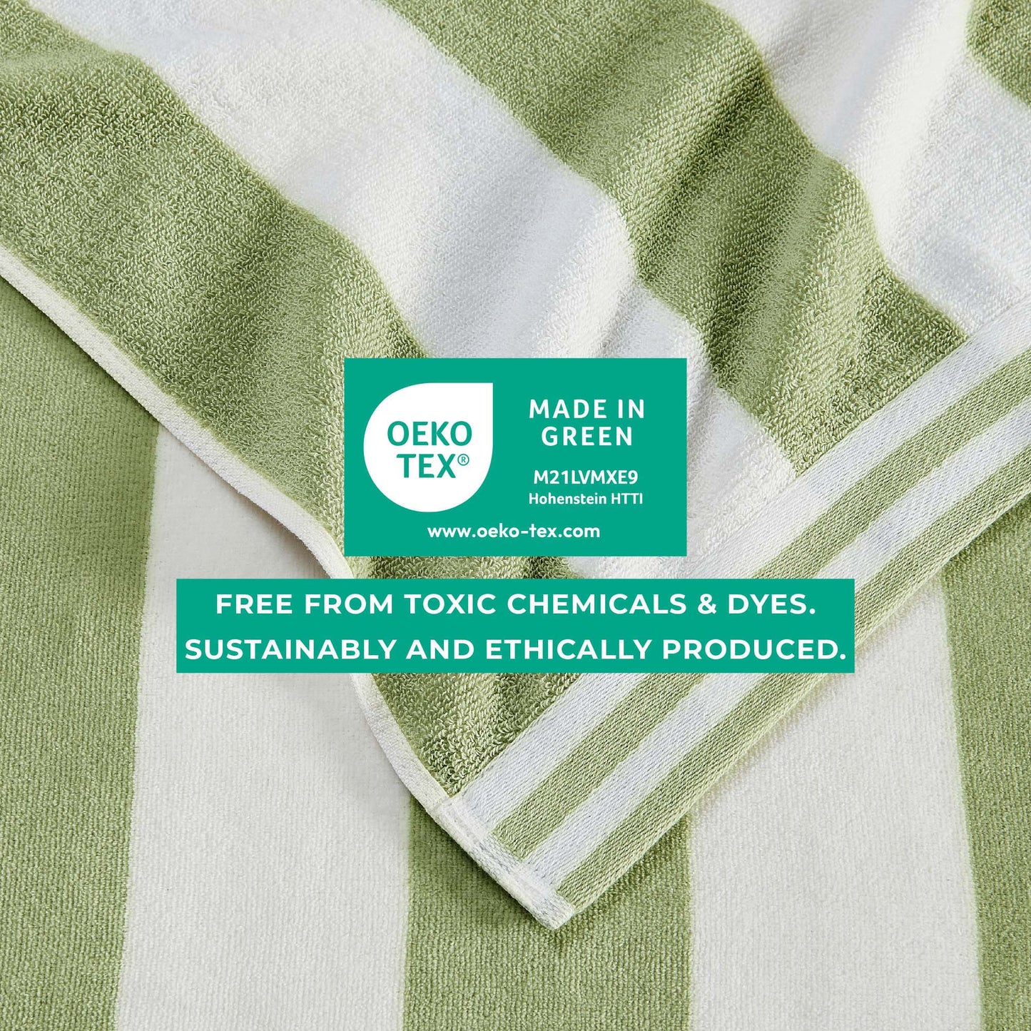 Striped Cabana Beach Towel - Edgartown Collection