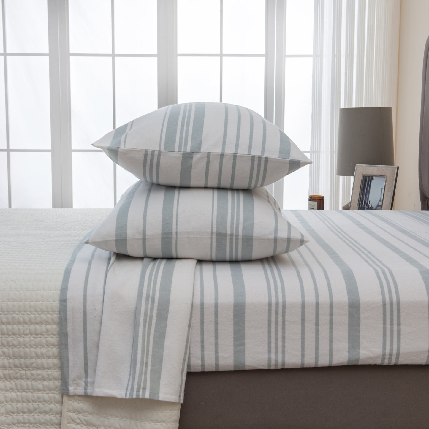 4-Piece Turkish Cotton Flannel Sheet - Raye Collection