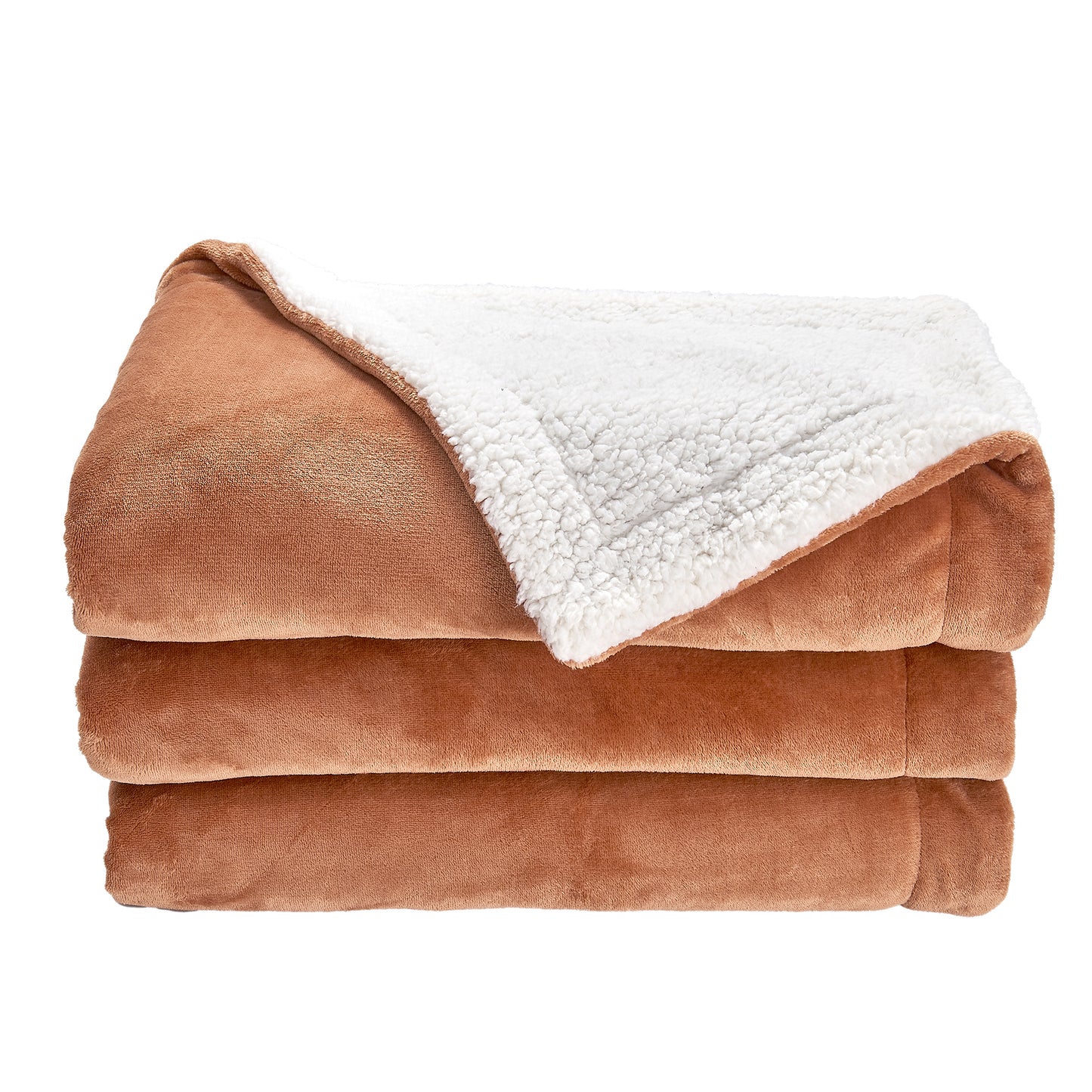 Velvet Plush Sherpa Luxury Bed Blanket