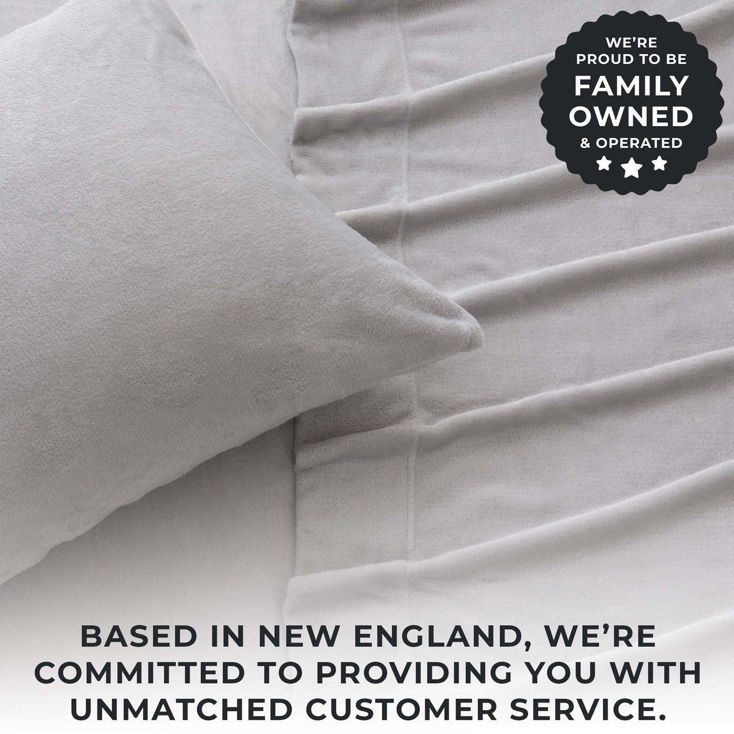 4-Piece Solid Plush Sheet - Velvet Luxe Collection