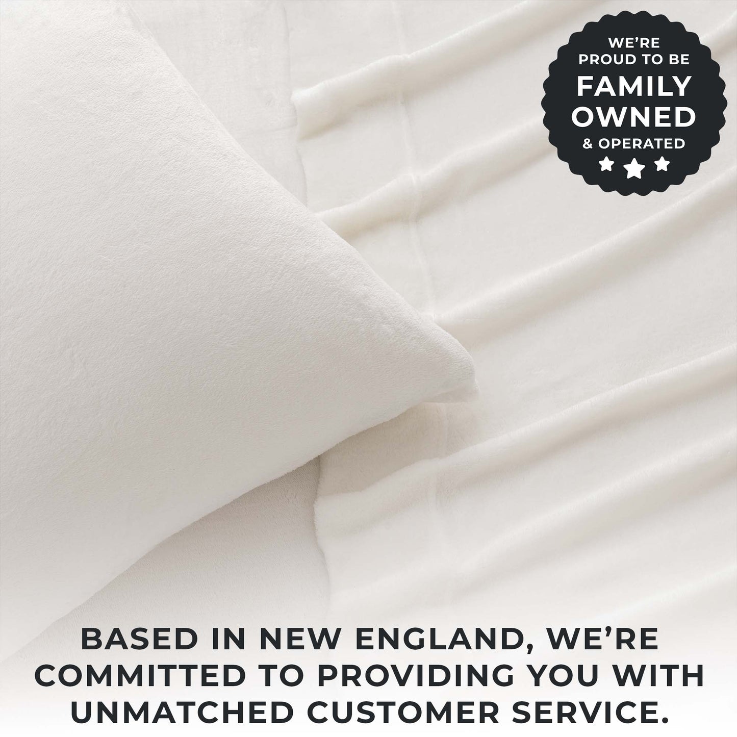 4-Piece Solid Plush Sheet - Velvet Luxe Collection