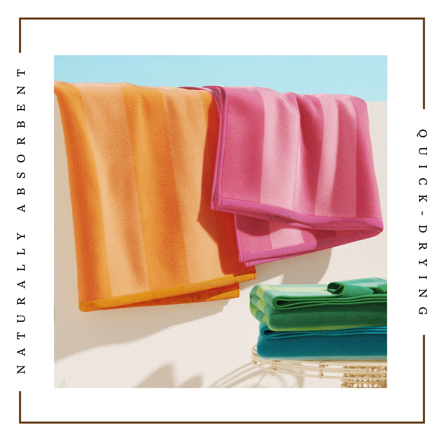 Cotton Cabana Beach Towel - Novia Collection
