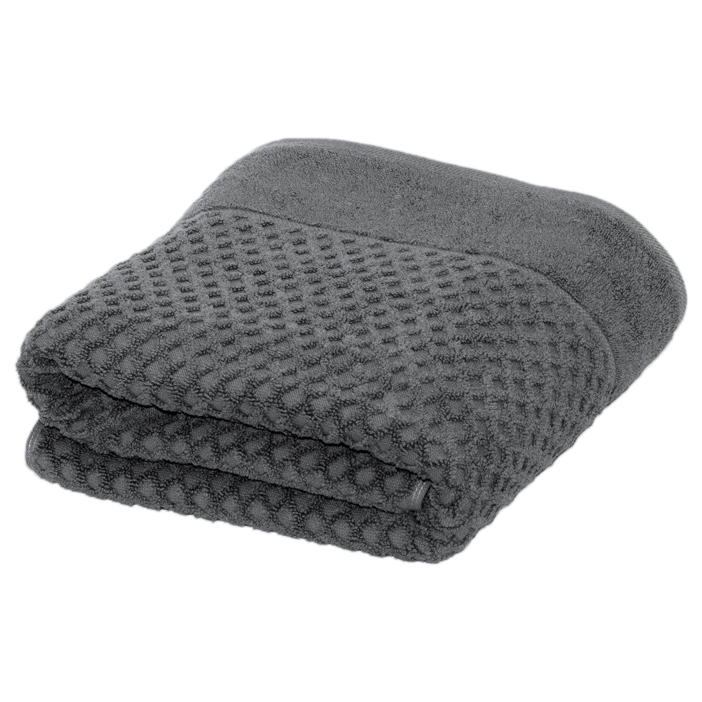 Cotton Diamond Waffle Weave Bath Towel Set - Grayson Collection
