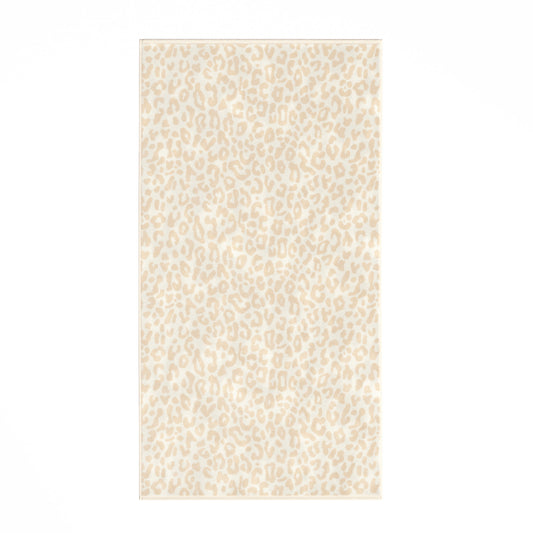 Oversized Retro Printed Beach Towel - St. Barts Collection