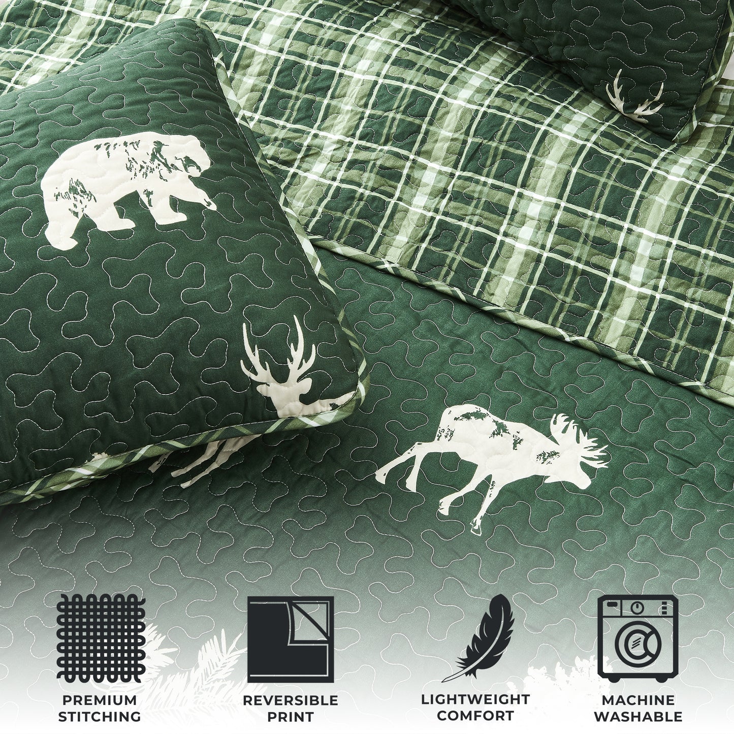 3-Piece Lodge Quilt - Rio Ridge Collection