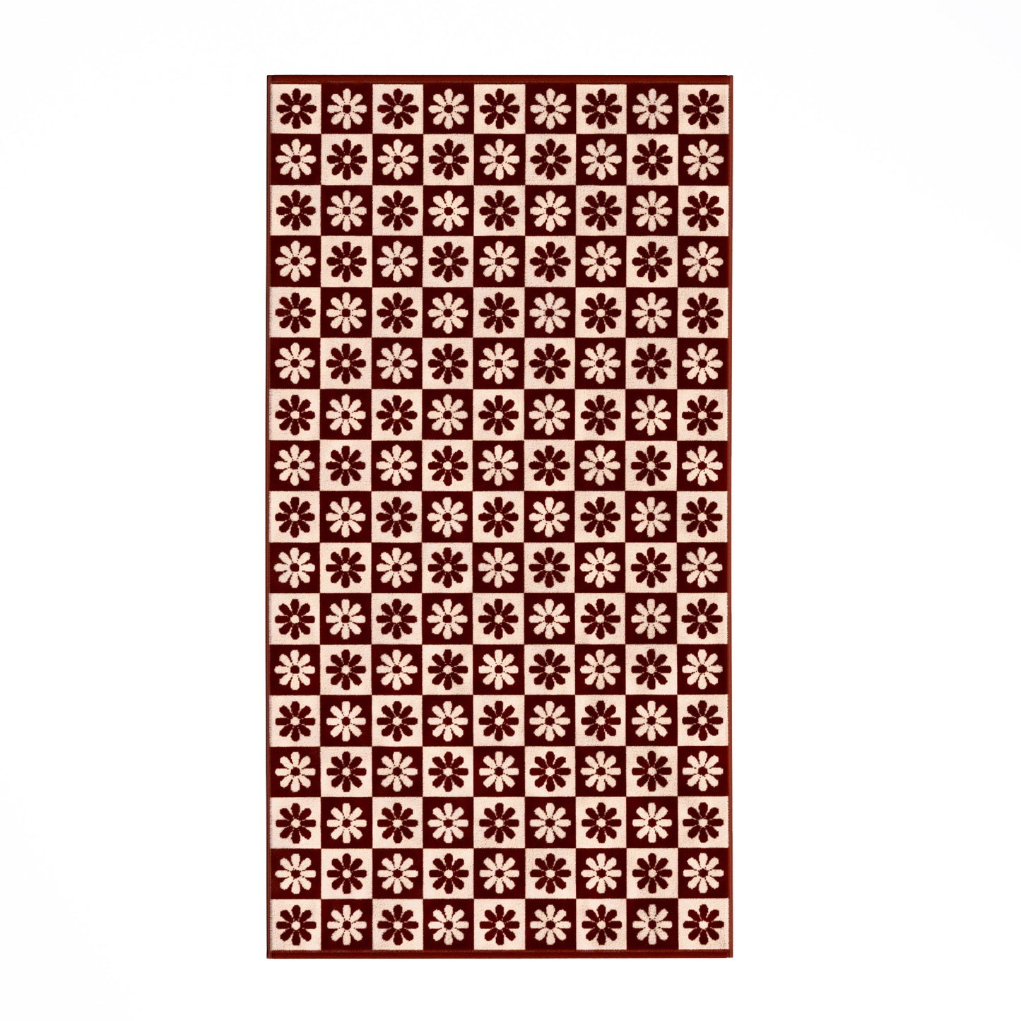 Oversized Retro Printed Beach Towel - St. Barts Collection