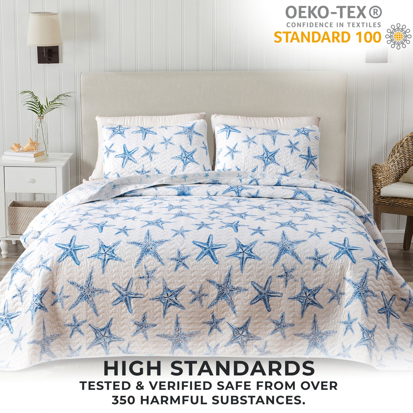 Trinidad Collection 3 Piece Quilt Set