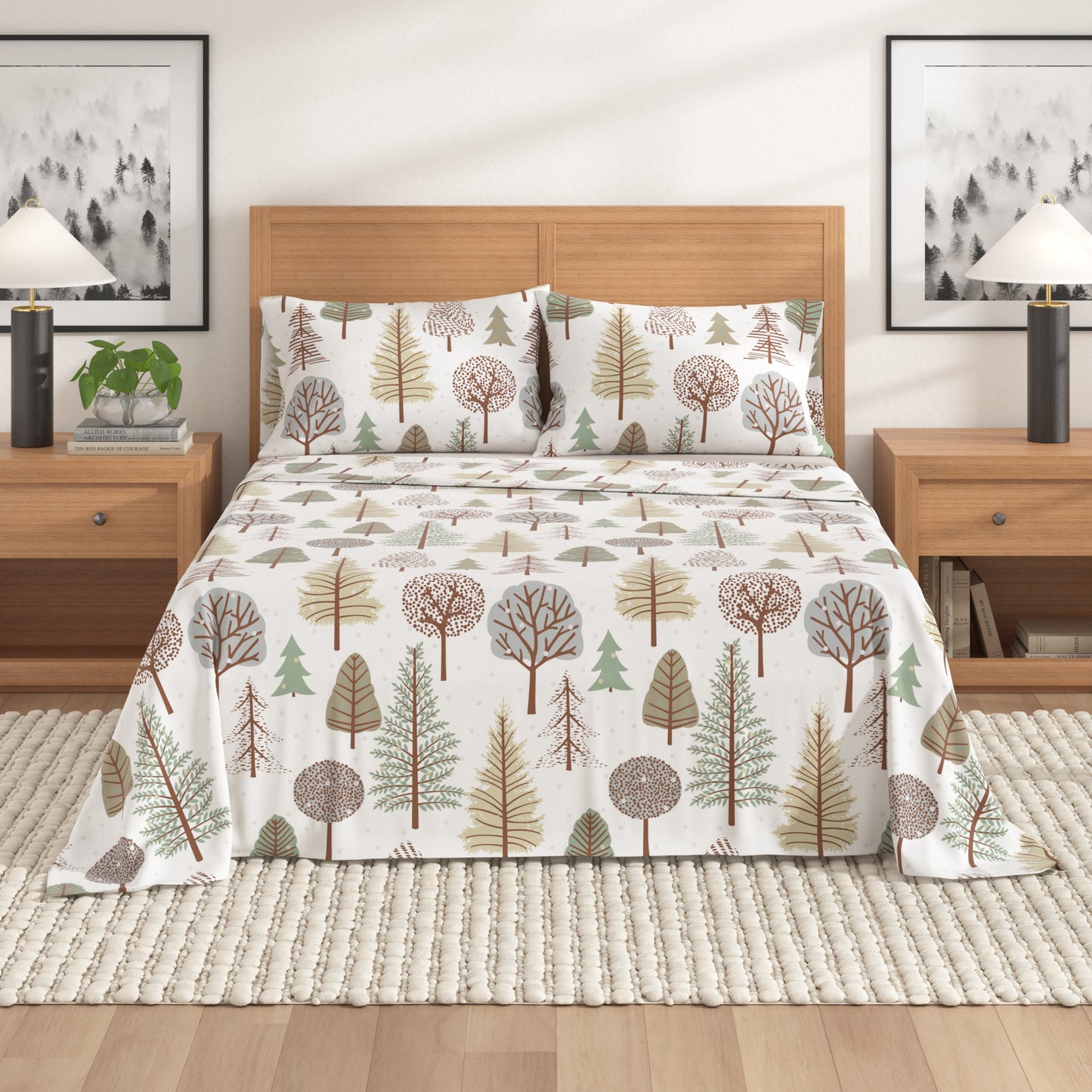 4-Piece Turkish Cotton Flannel Sheet - Stratton Collection