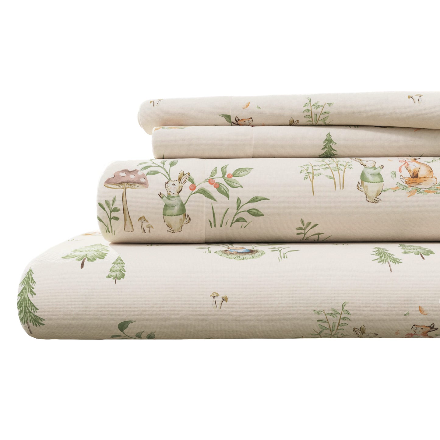 Turkish Cotton Flannel Sheet Set - Kids' Christmas Collection