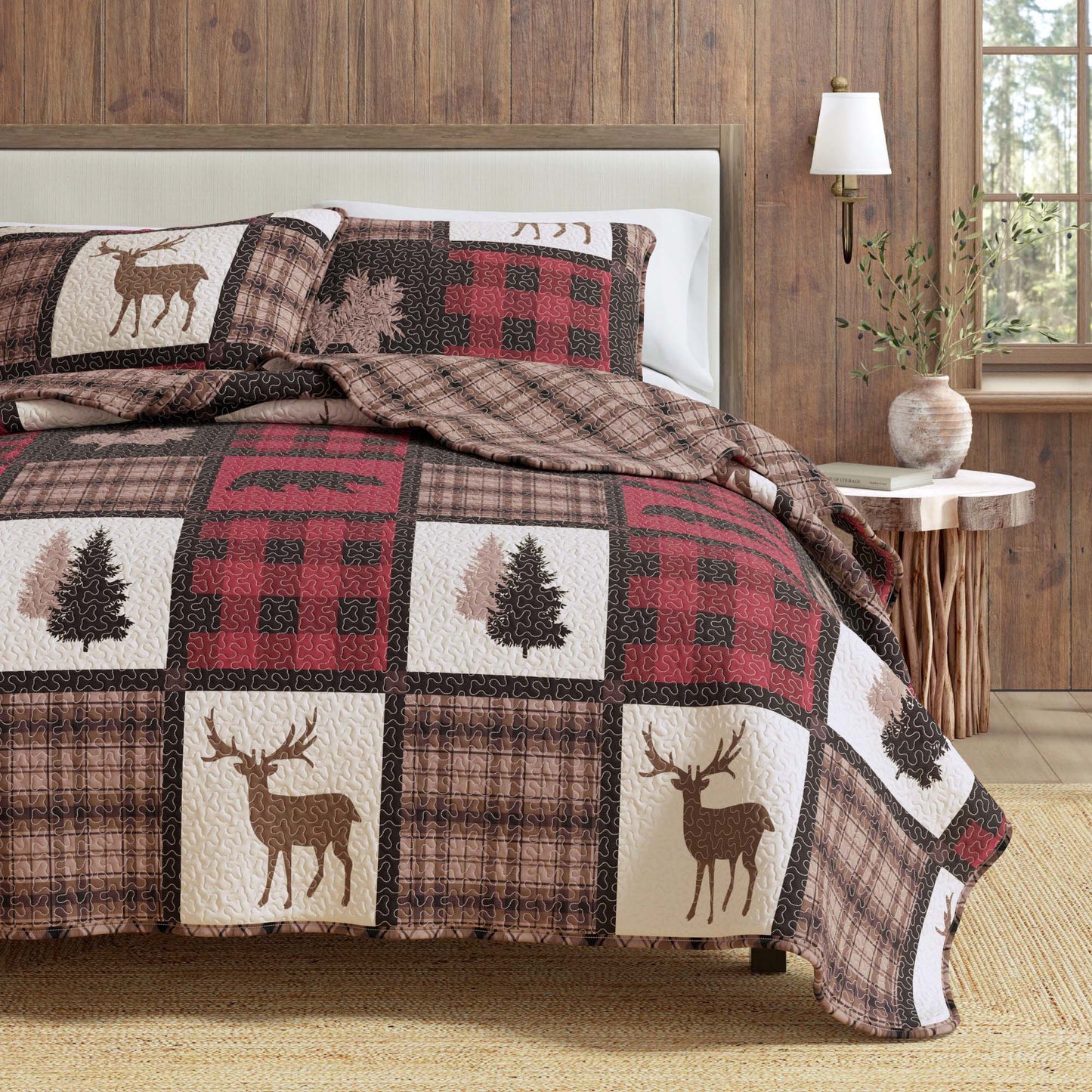 3-Piece Lodge Quilt - Stonehurst Collection