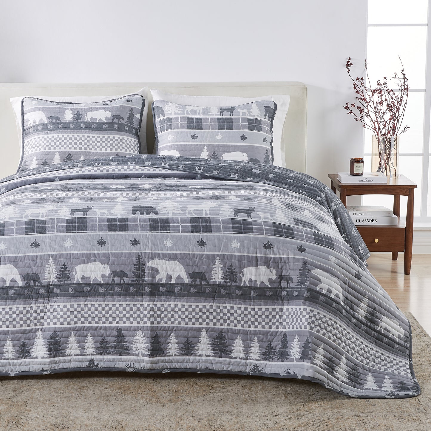 Rustic Landscape Quilt Set - Matthew Collection
