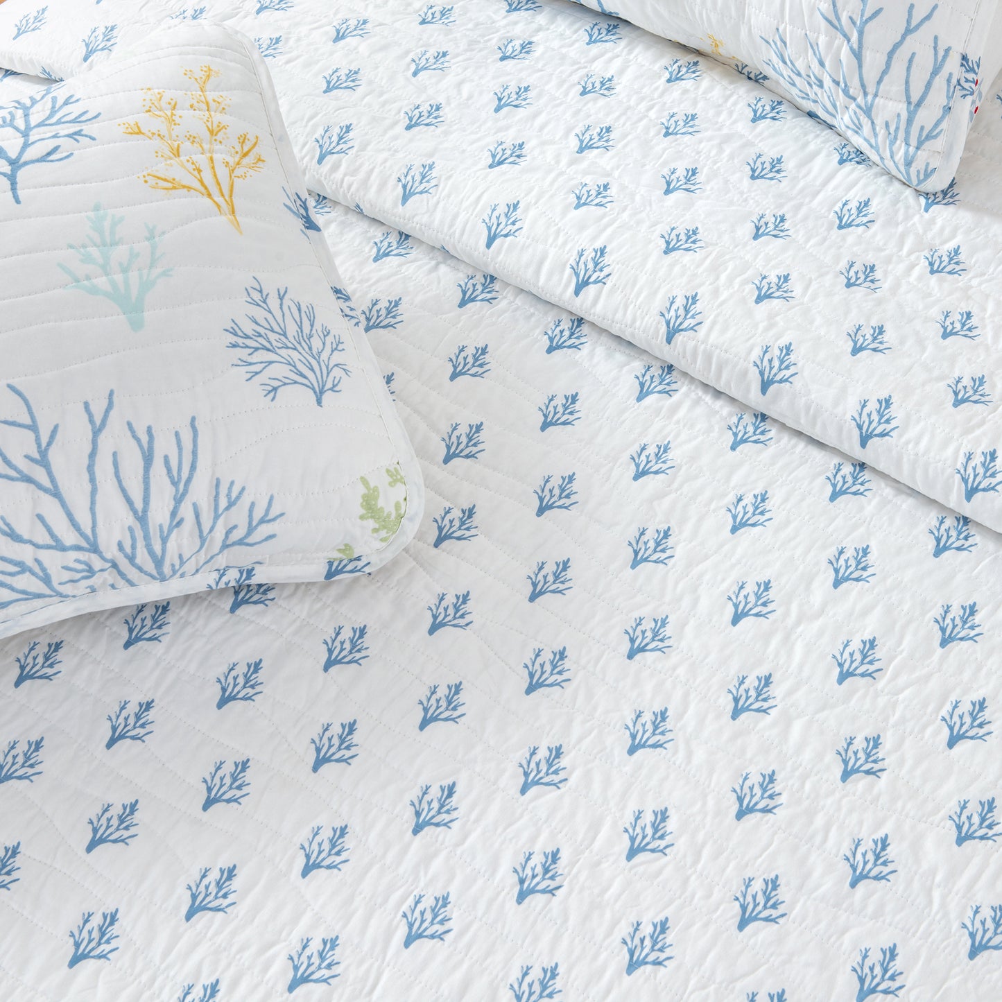 3-Piece Coastal Quilt - Maldives Collection