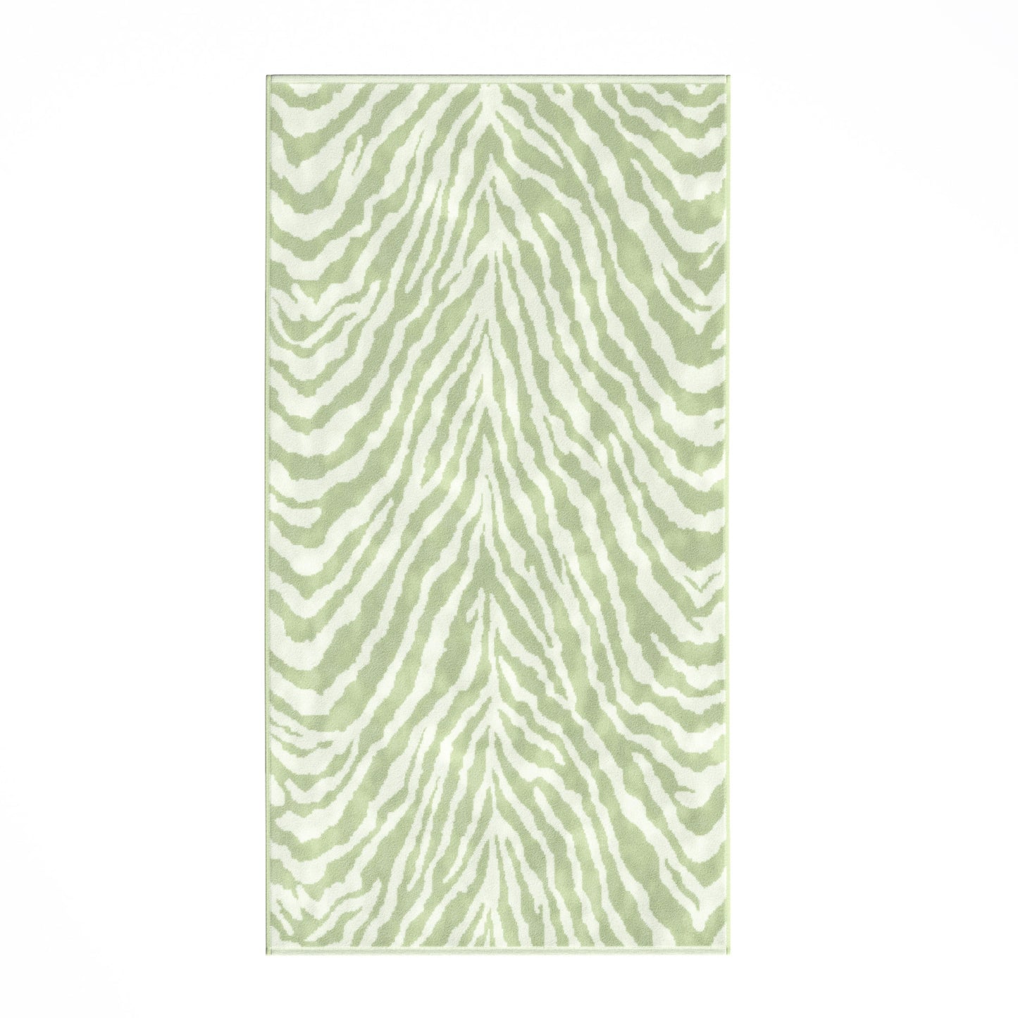 Oversized Retro Printed Beach Towel - St. Barts Collection