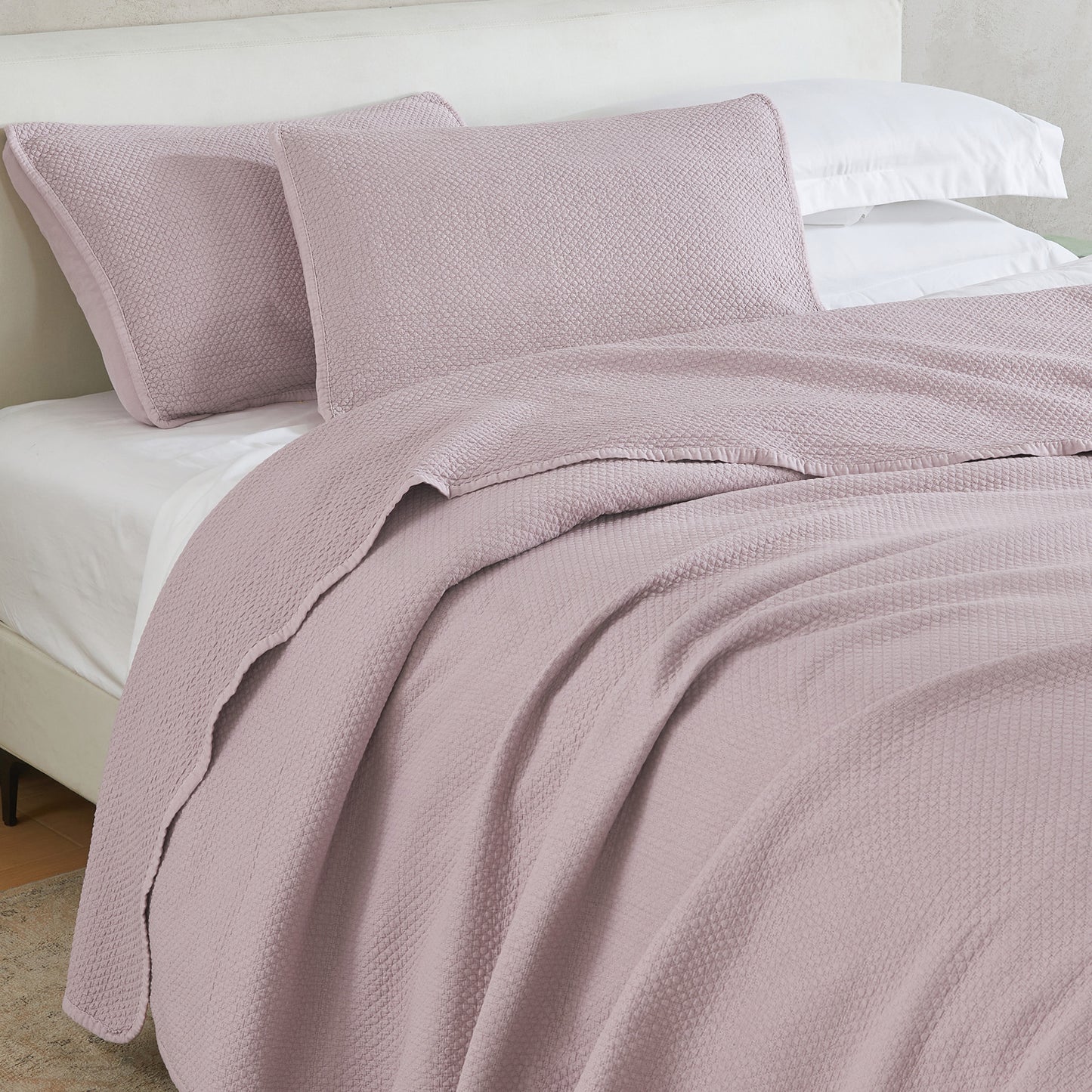 Stonewashed Relaxed Quilt Set - Vittoria Collection