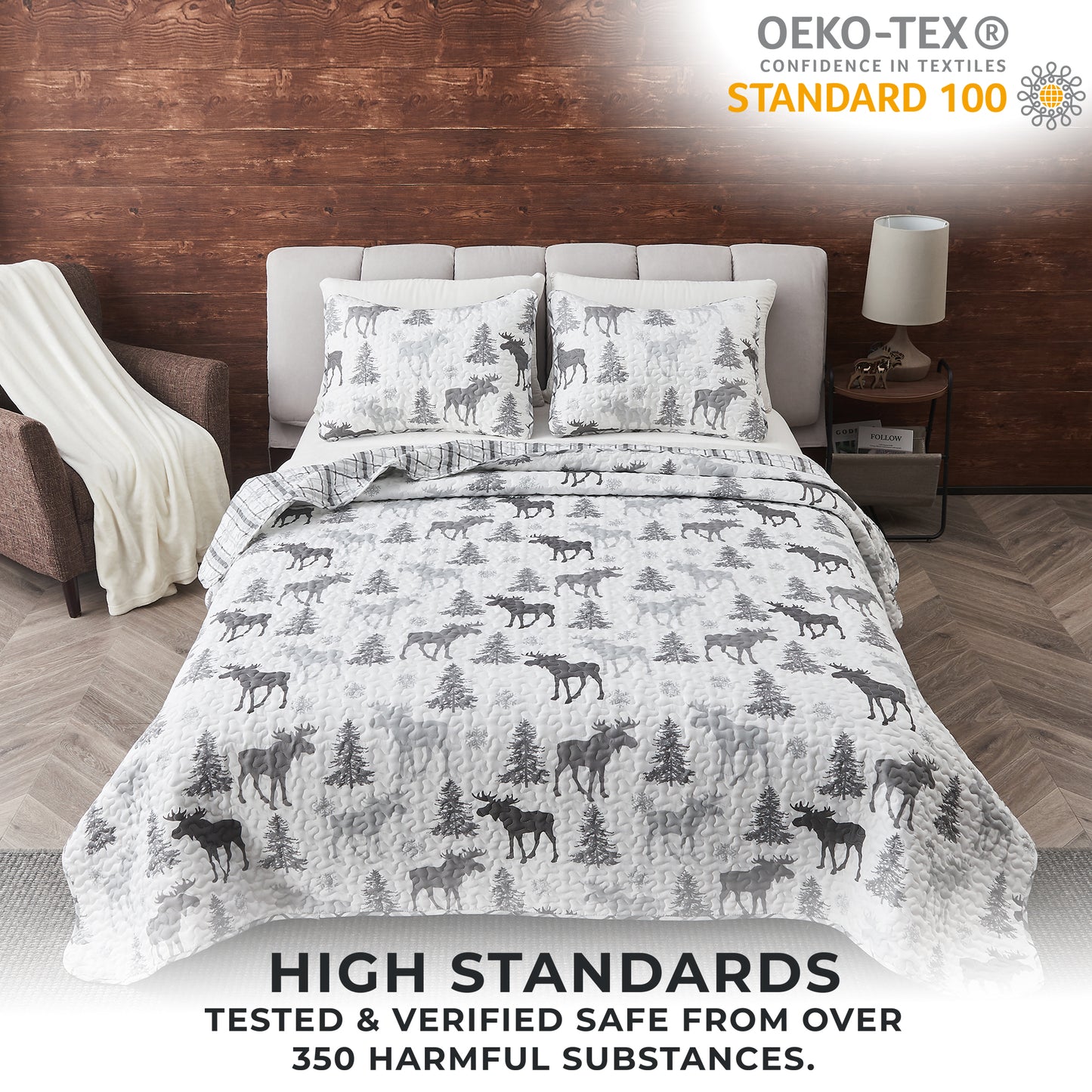 3-Piece Lodge Quilt - Wilderness Collection