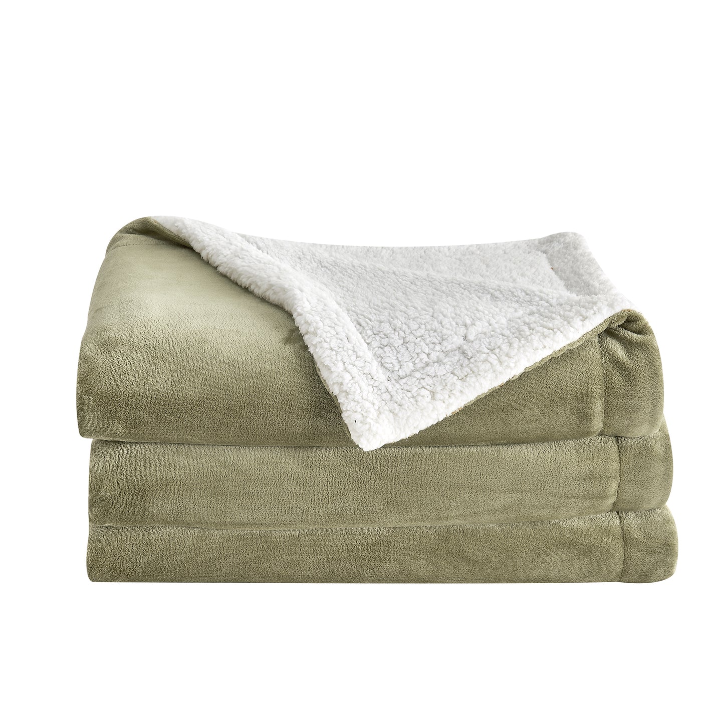 Velvet Plush Sherpa Luxury Bed Blanket