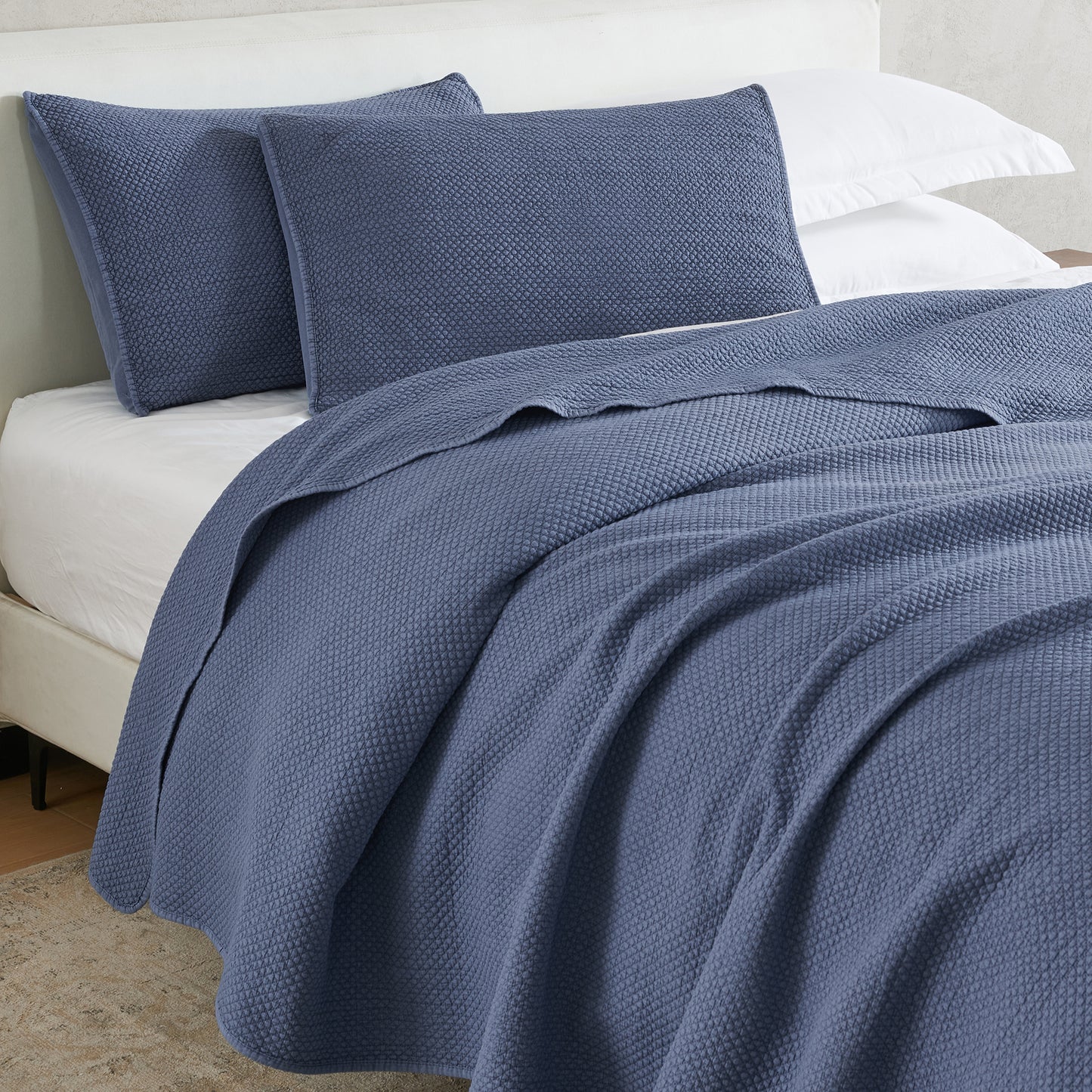 Stonewashed Relaxed Quilt Set - Vittoria Collection