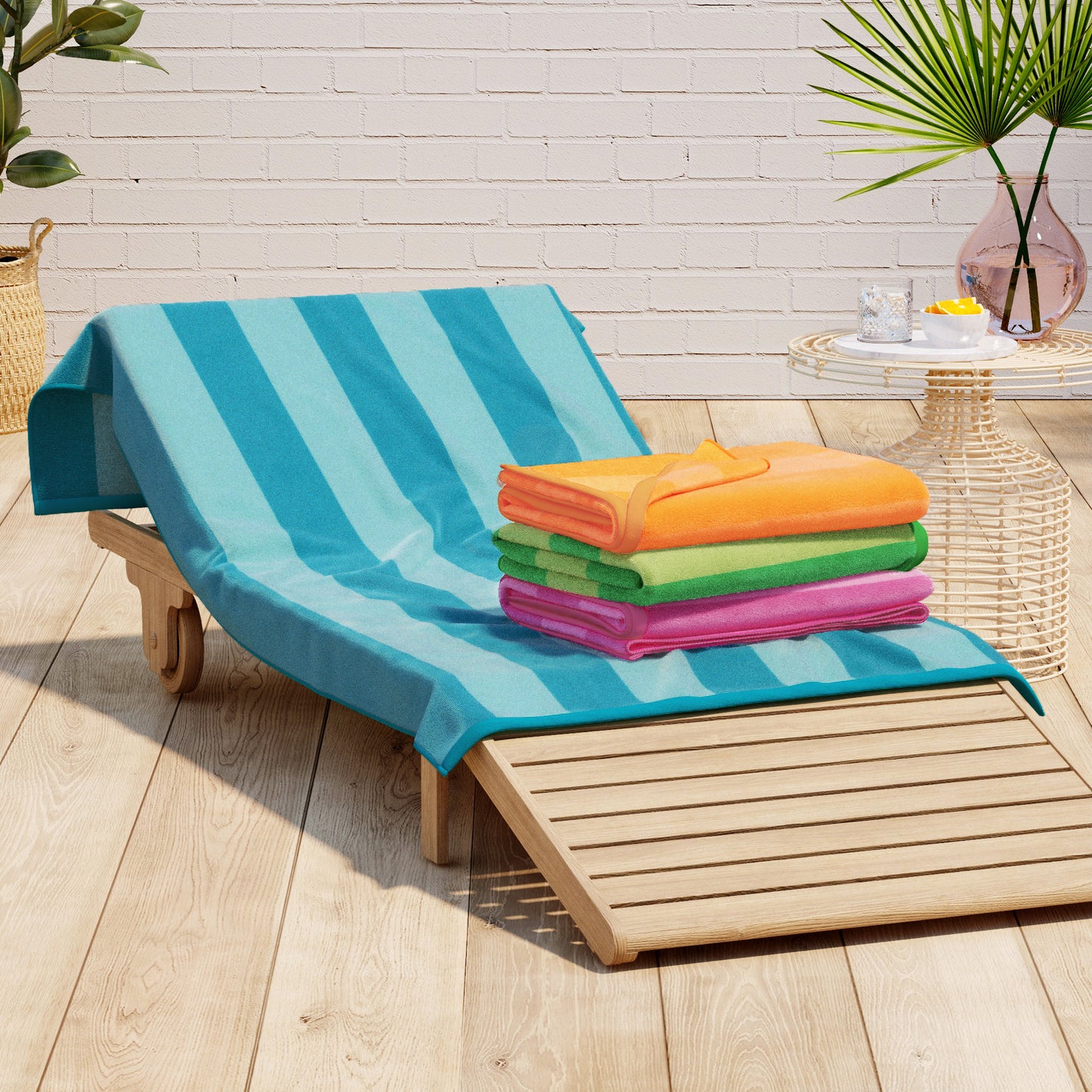 Cotton Cabana Beach Towel - Novia Collection