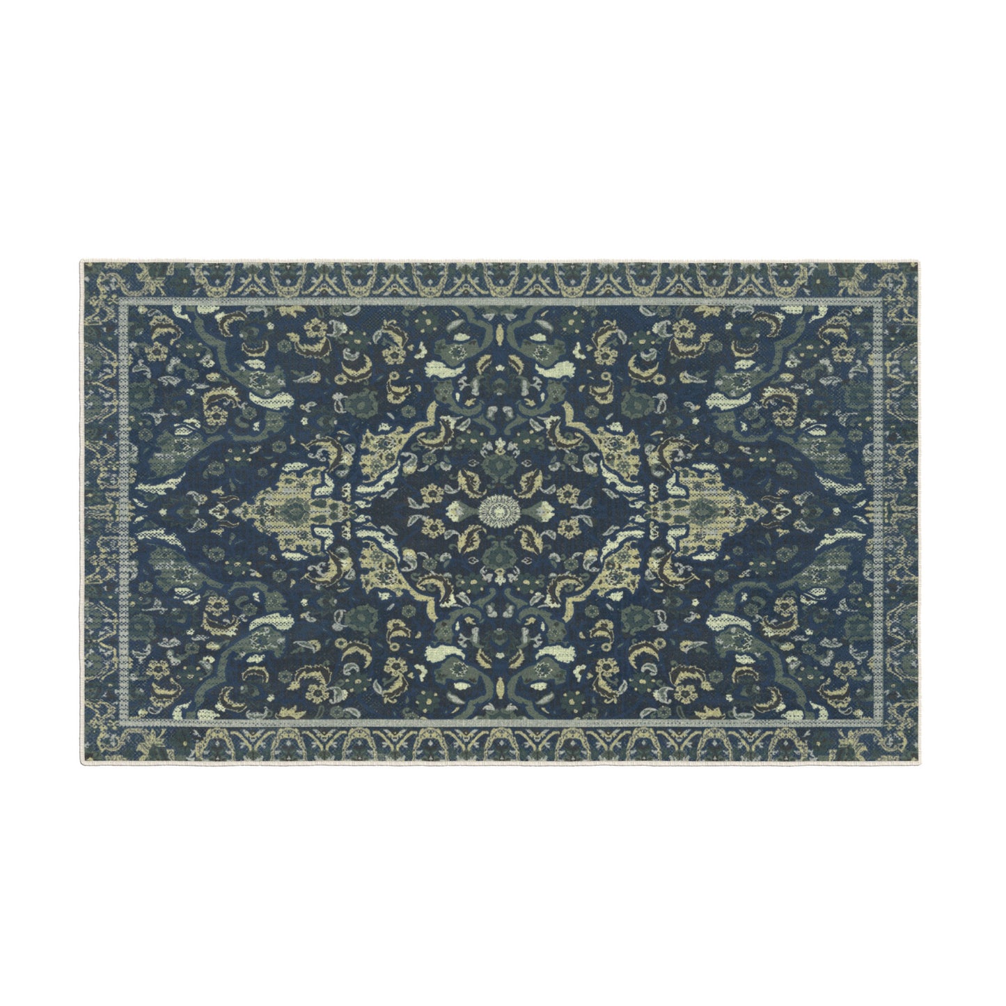Ultra Soft Distressed Boho Inspired Machine Washable Area Rug