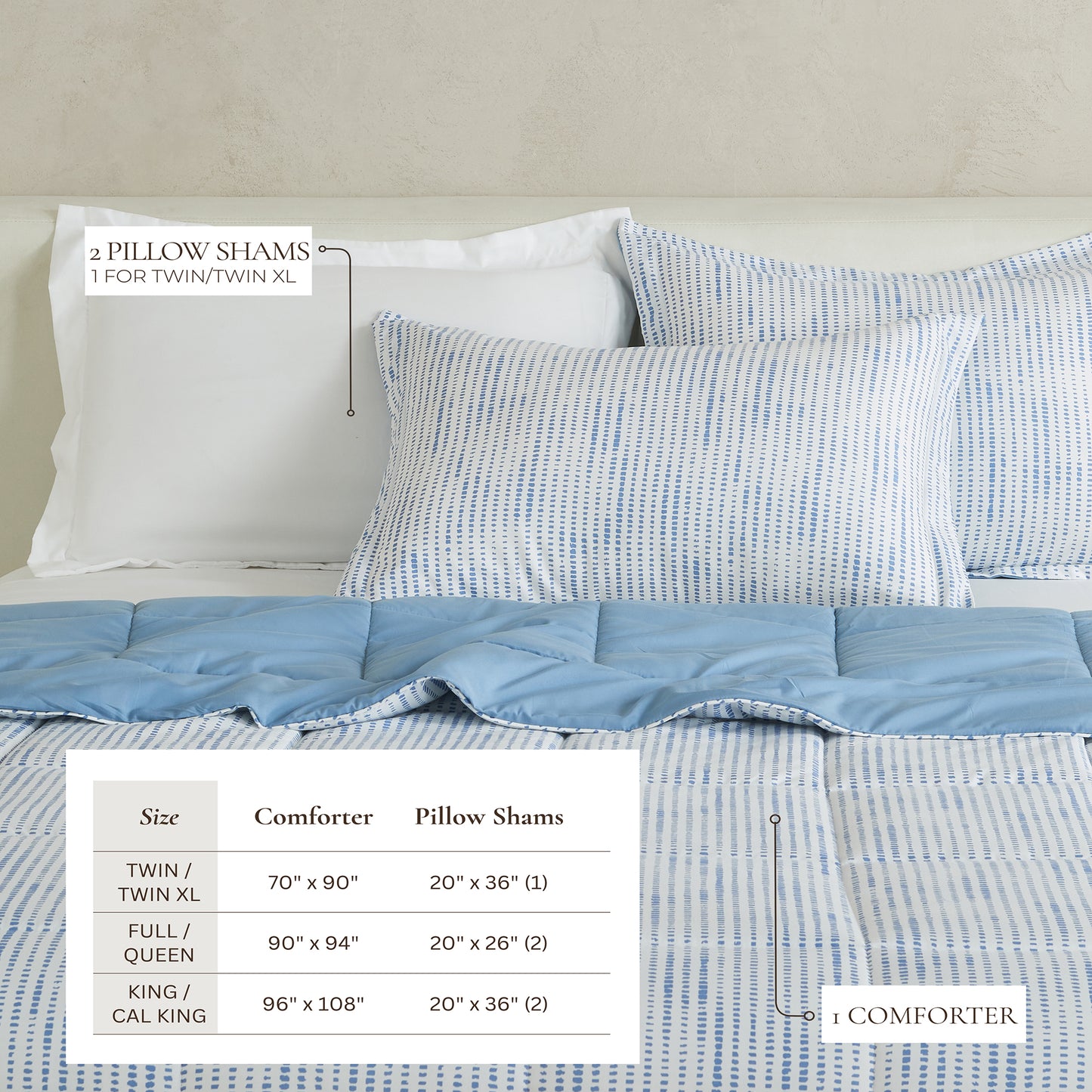 Reversible Christmas Comforter and Sham Set - Holiday / Lodge Odette Collection