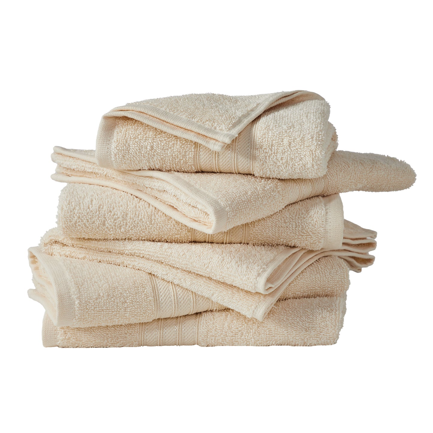 6 Pack Cotton Hand Towels - Cooper Collection