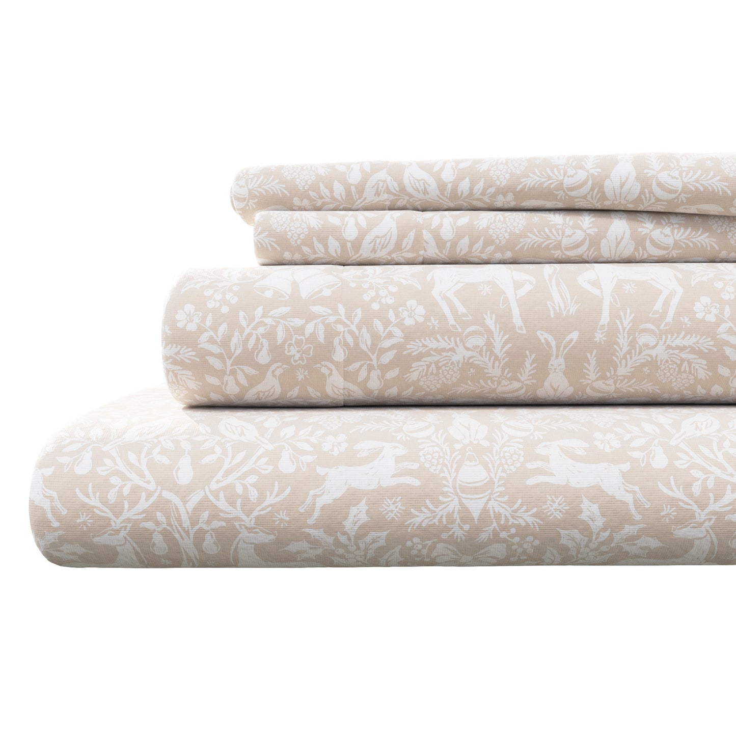 Turkish Cotton Flannel Sheet Set - Elevated Holiday Collection