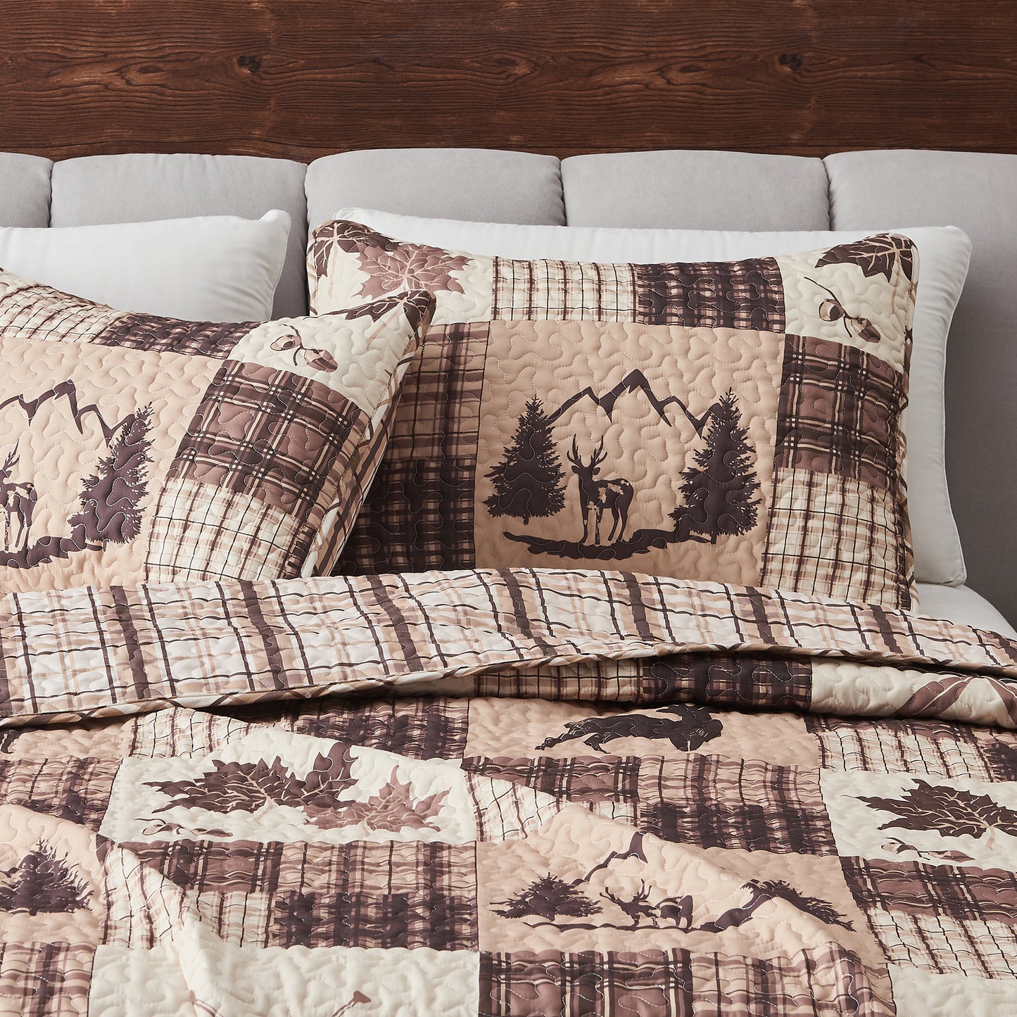 Redwood Lodge 3 Piece Quilt Set